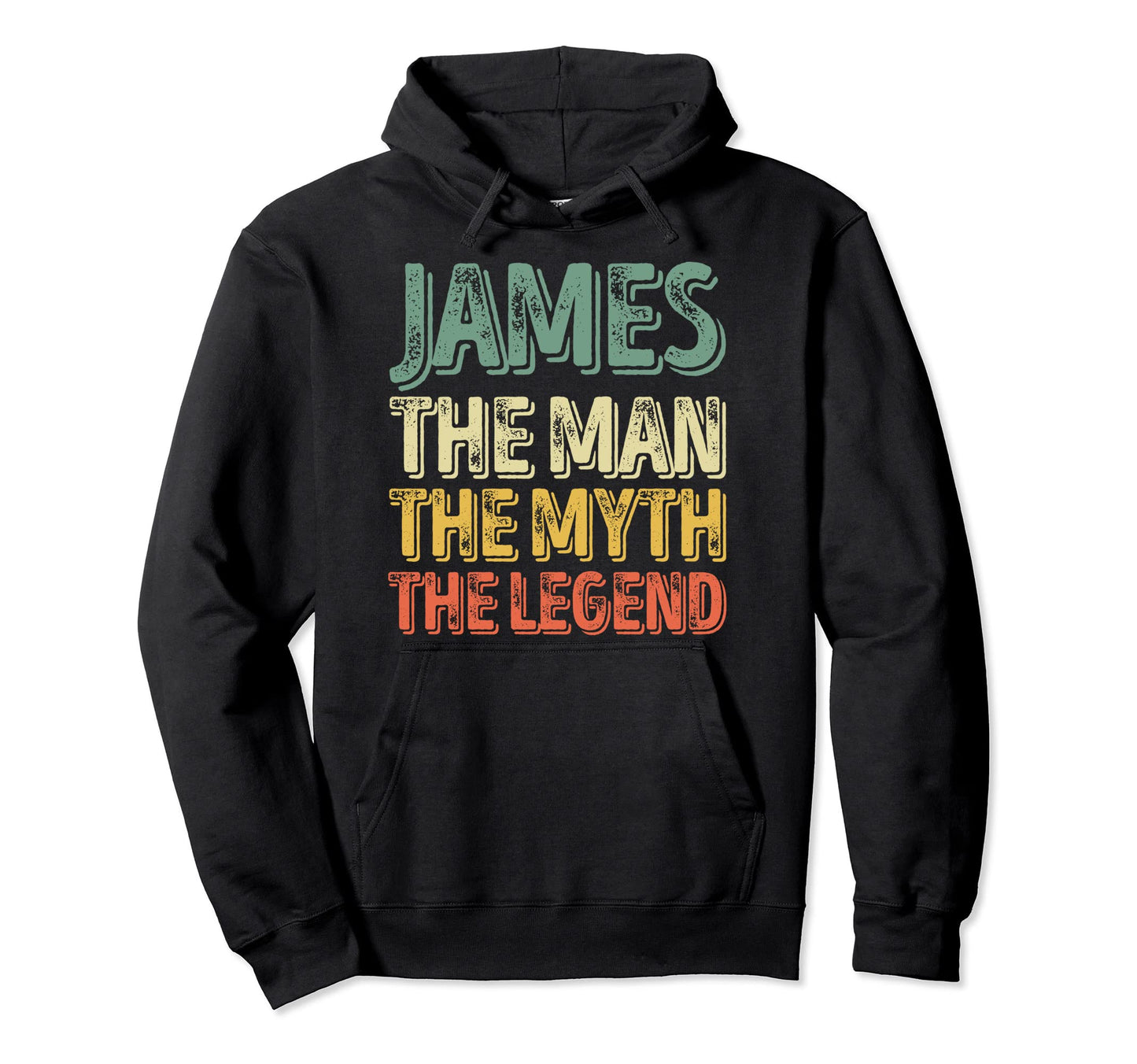 James Myth Legend First Name James Hoodie - Minimalist Print Unisex - T-Shirt, Sweatshirt, Hoodie