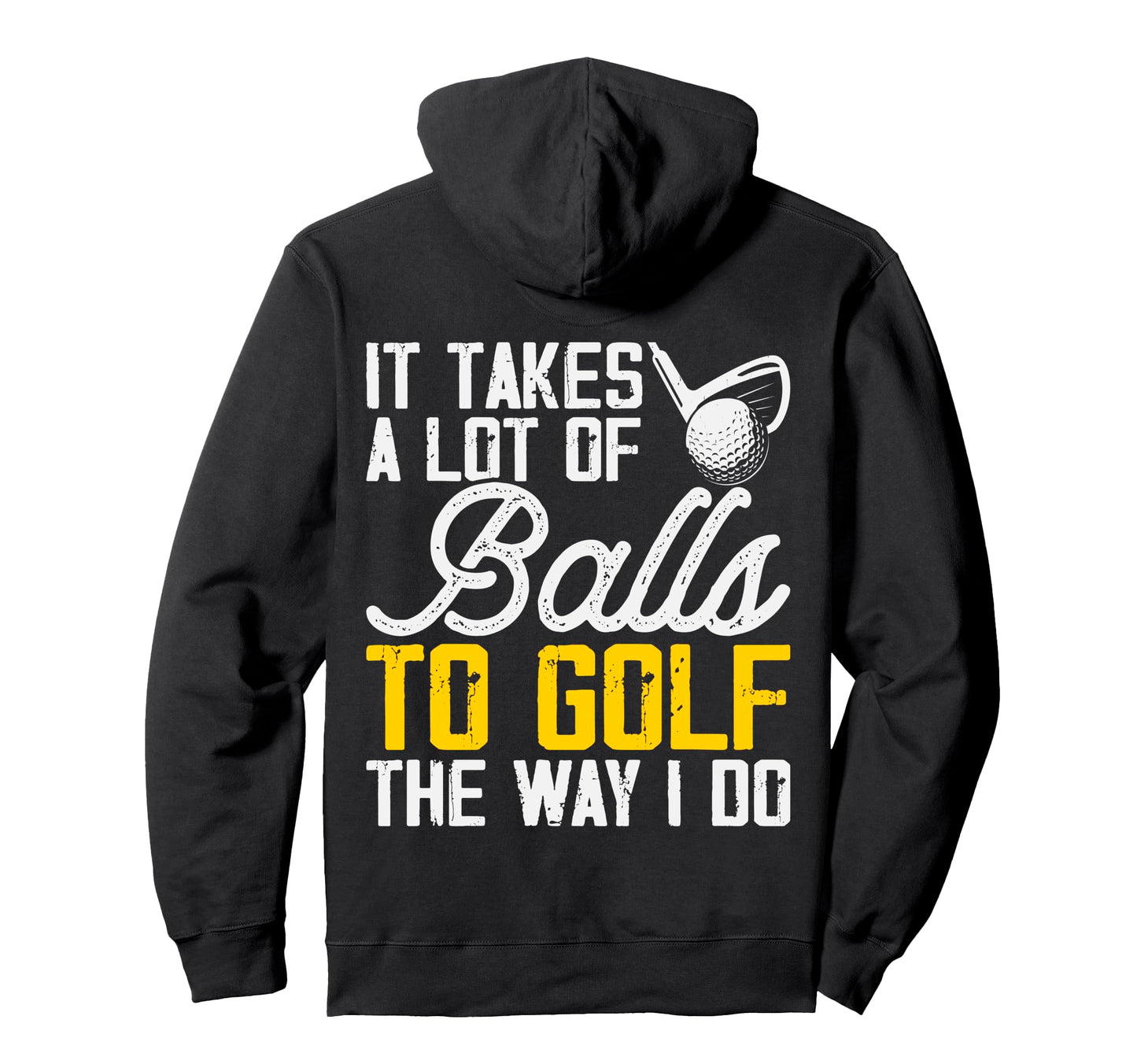 Golfing Lover Club Best Golfer Dad Gag Hoodie - Unique Graphic Men Women - T-Shirt, Sweatshirt, Hoodie
