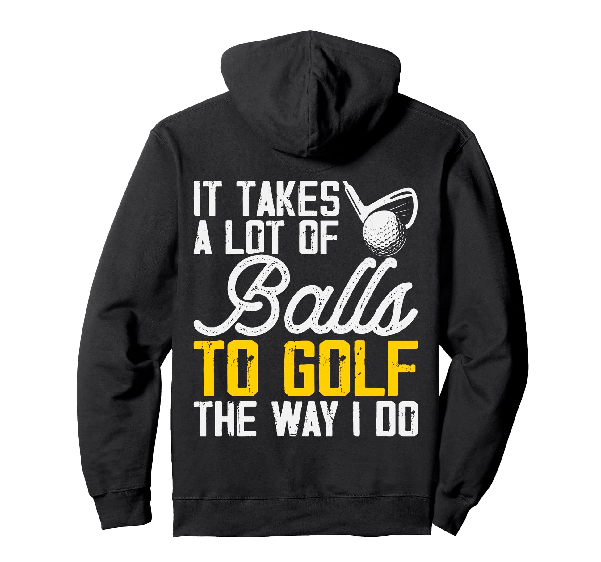 Golfing Lover Club Best Golfer Dad Gag Hoodie - Unique Graphic Men Women - T-Shirt, Sweatshirt, Hoodie