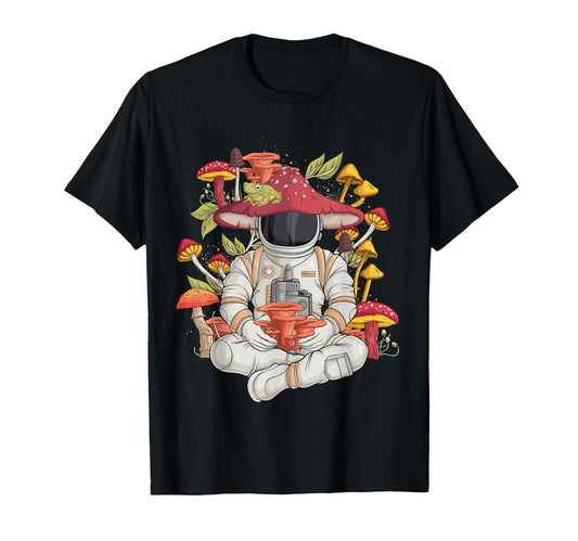 Astronaut Cottagecore Frog Aesthetic T-Shirt - Trendy Graphic Men Women - T-Shirt, Sweatshirt, Hoodie