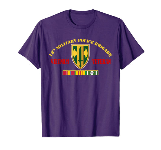 18Th Military Police Brigade Vietnam T-Shirt - Minimalist Print Men Women - T-Shirt, Sweatshirt, Hoodie