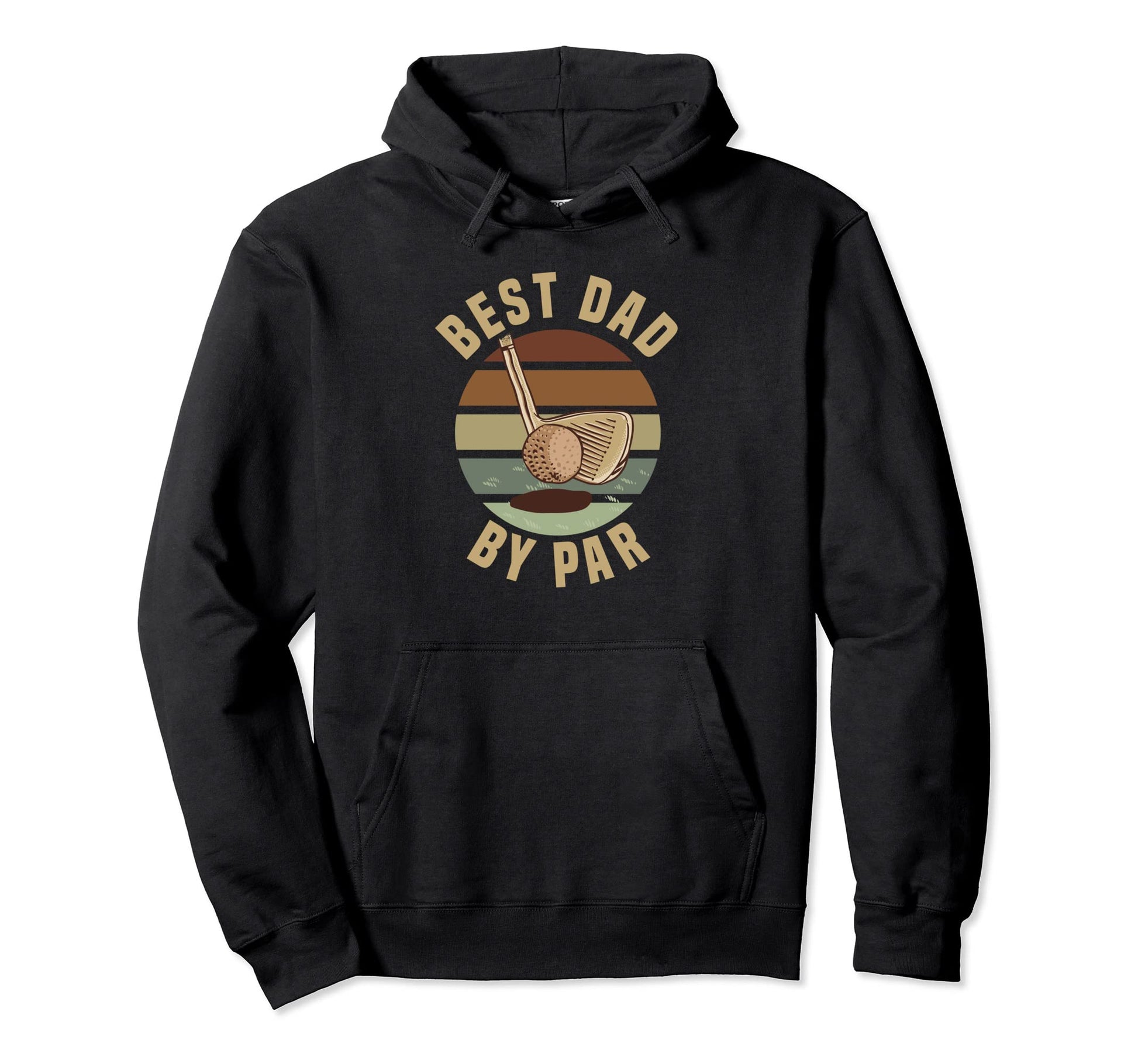 Disc Golf Putter Dad Hoodie - Custom Art Print for Adults - T-Shirt, Sweatshirt, Hoodie