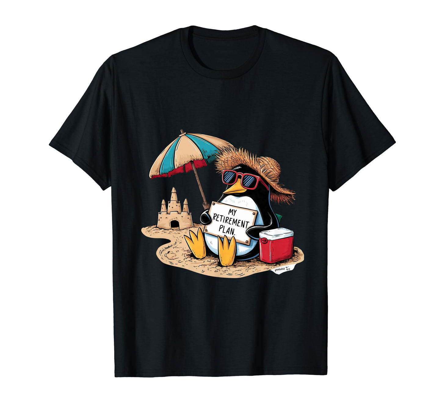 My Retirement Plan Beach Summer Music T-Shirt - Unique Graphic Men Women - T-Shirt, Sweatshirt, Hoodie