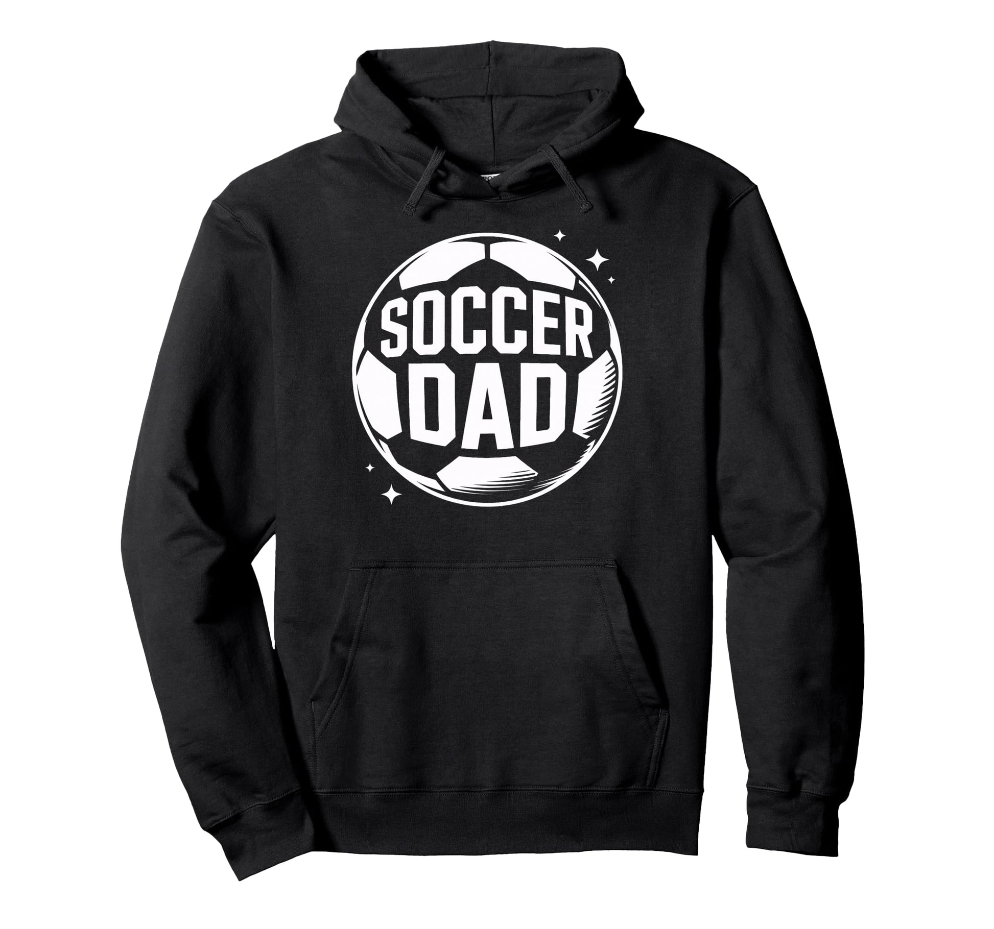 Soccer Dad Game Day Watcher Soccer Hoodie - Custom Art Print Unisex - T-Shirt, Sweatshirt, Hoodie