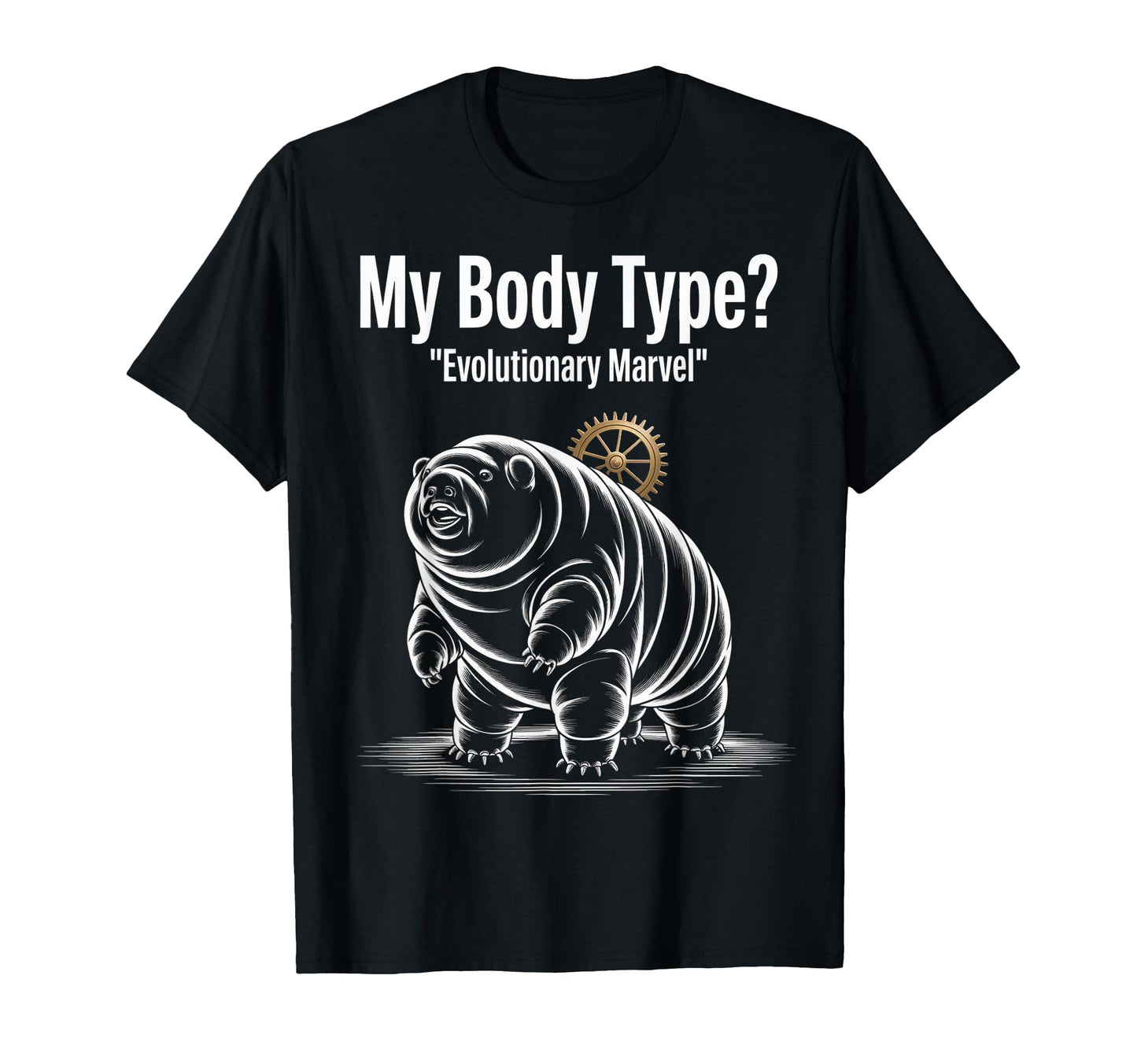 Funny My Body Type Evolutionary T-Shirt - Minimalist Print Men Women - T-Shirt, Sweatshirt, Hoodie