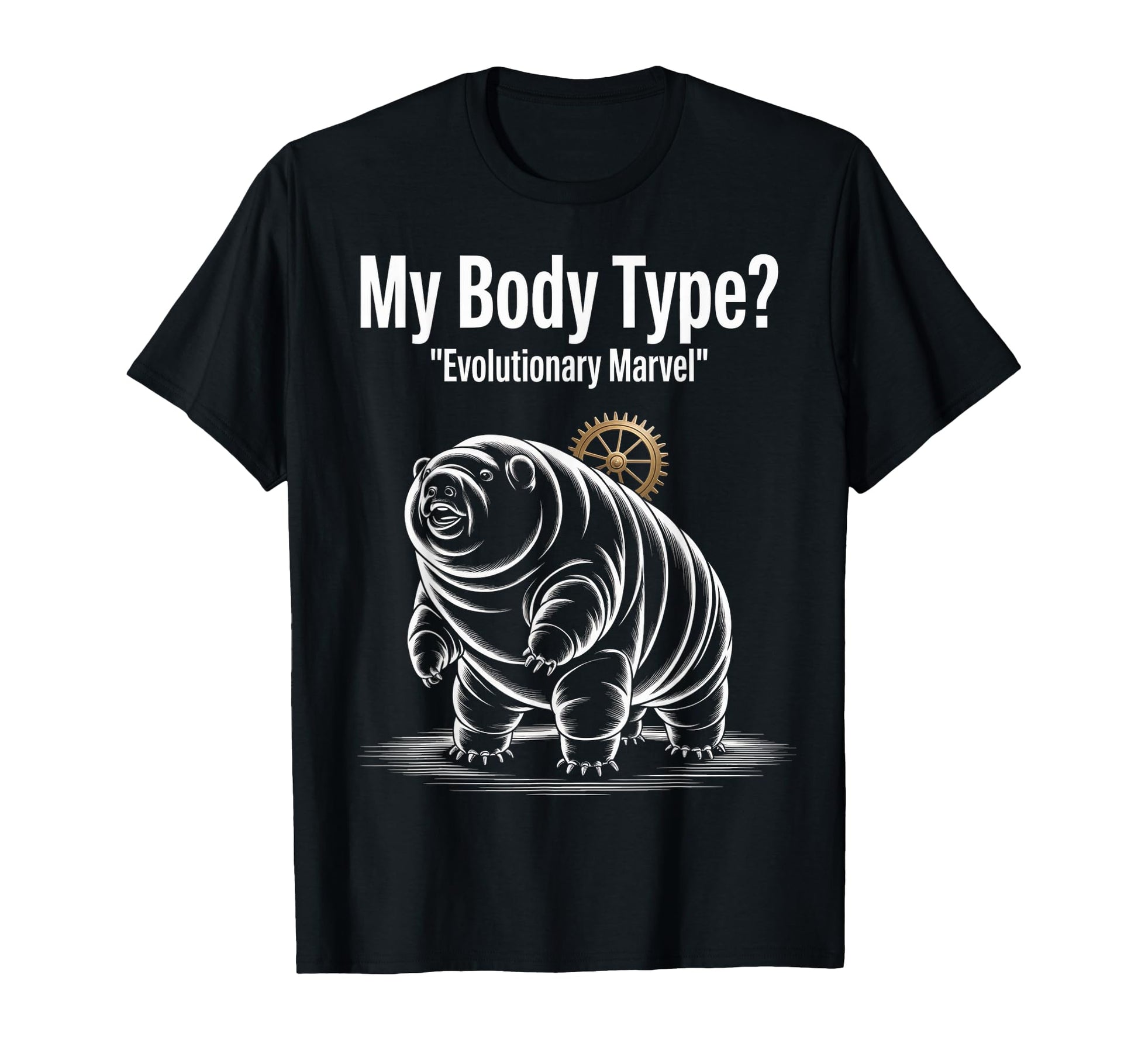 Funny My Body Type Evolutionary T-Shirt - Minimalist Print Men Women - T-Shirt, Sweatshirt, Hoodie