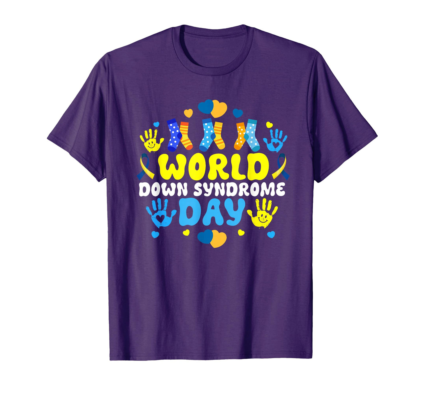 Funny 3 21 World Down Syndrome Day 2026 T-Shirt - Novelty Apparel Unisex - T-Shirt, Sweatshirt, Hoodie