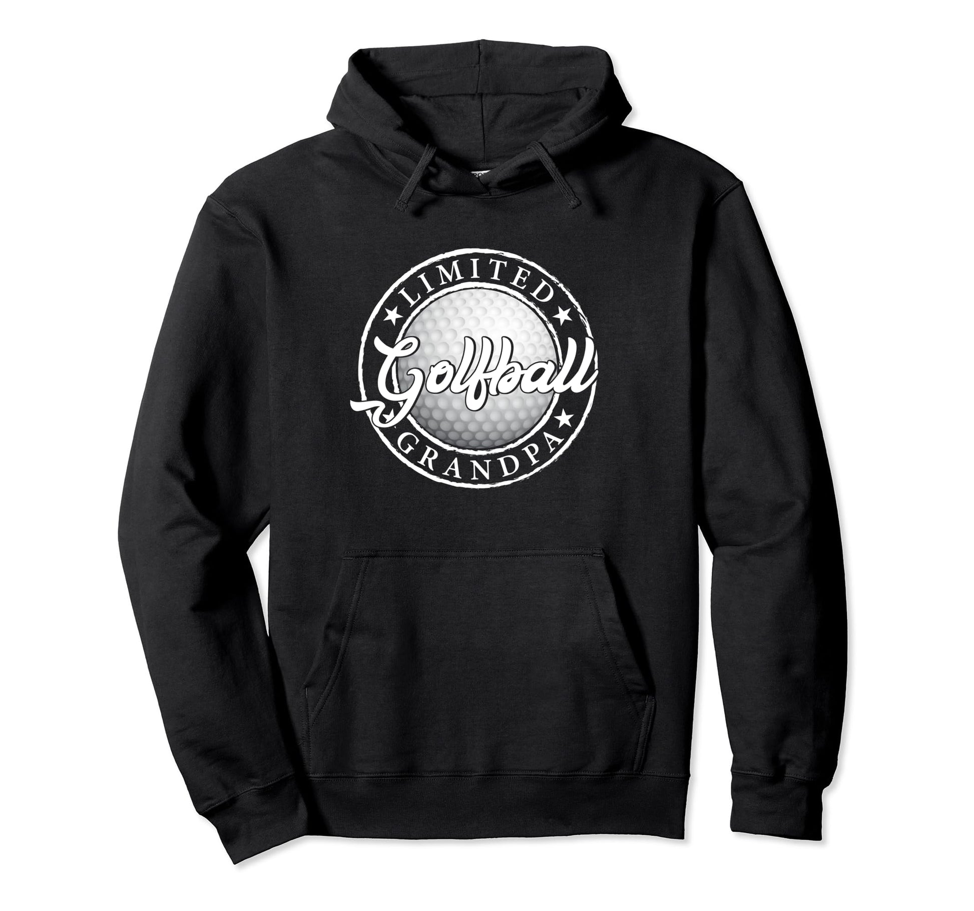 Golf Ball Grandpa Funny Fathers Day Golf Hoodie - Minimalist Print Unisex - T-Shirt, Sweatshirt, Hoodie