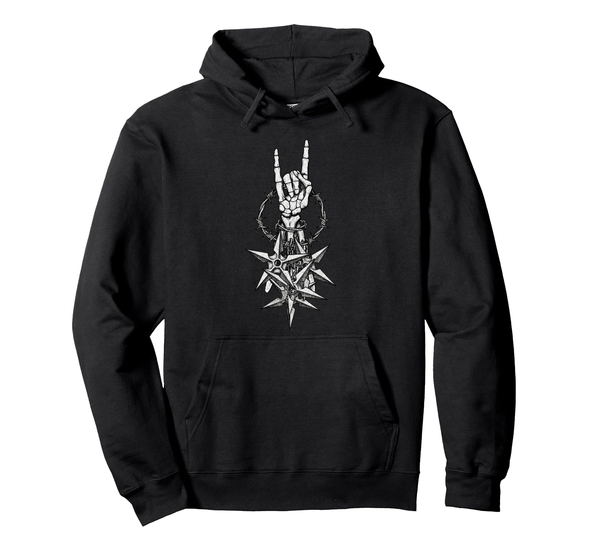 Ninja Stars Karate Japanese Martial Arts Hoodie - Minimalist Print Unisex - T-Shirt, Sweatshirt, Hoodie