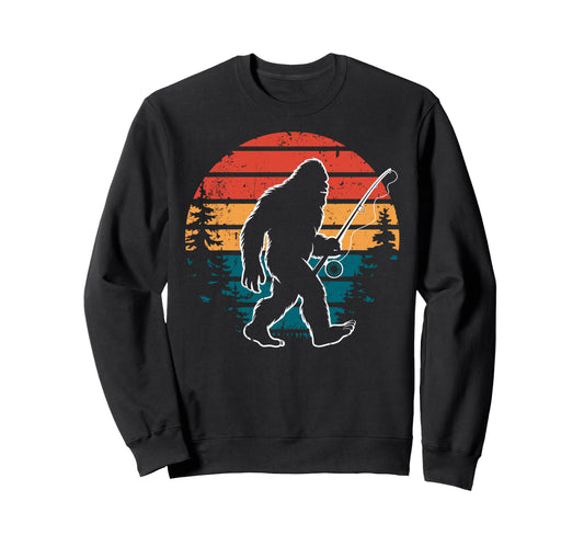 Bassquatch Sasquatch Fisher Bass Sweatshirt - Minimalist Print Men Women - T-Shirt, Sweatshirt, Hoodie