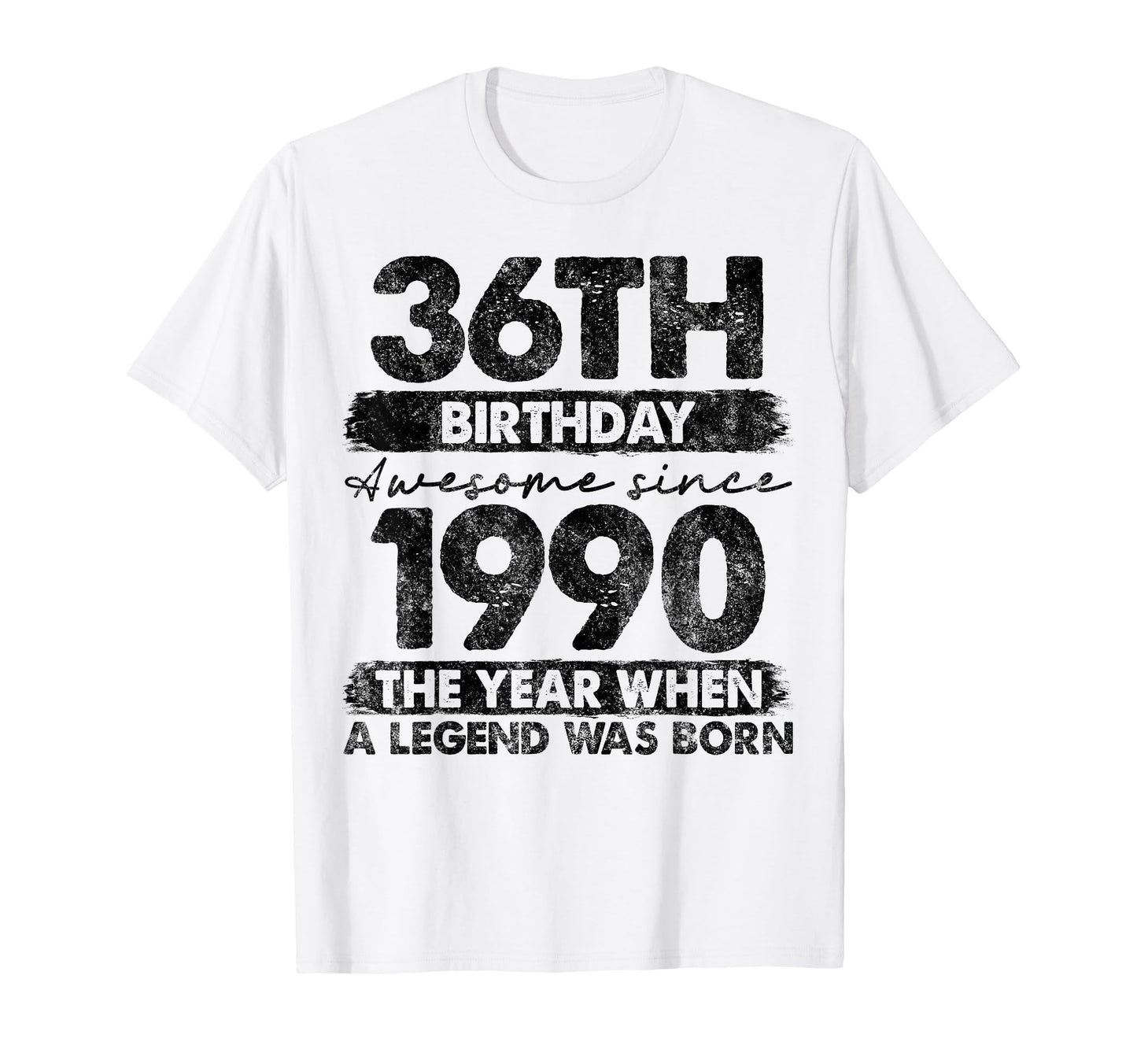 36 Year Old Gifts 1990 36Th Birthday T-Shirt - Streetwear Style Men Women - T-Shirt, Sweatshirt, Hoodie