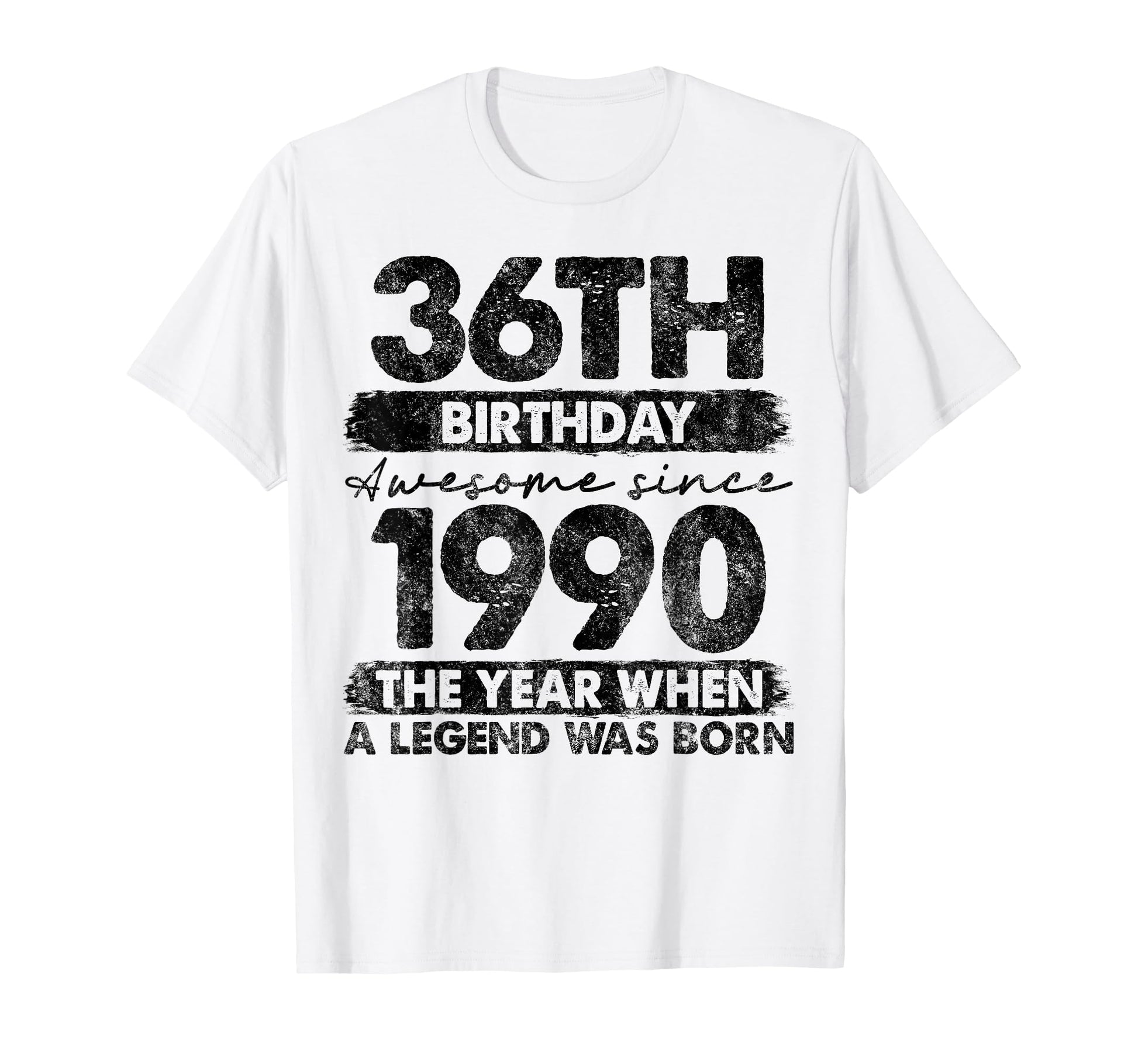 36 Year Old Gifts 1990 36Th Birthday T-Shirt - Streetwear Style Men Women - T-Shirt, Sweatshirt, Hoodie