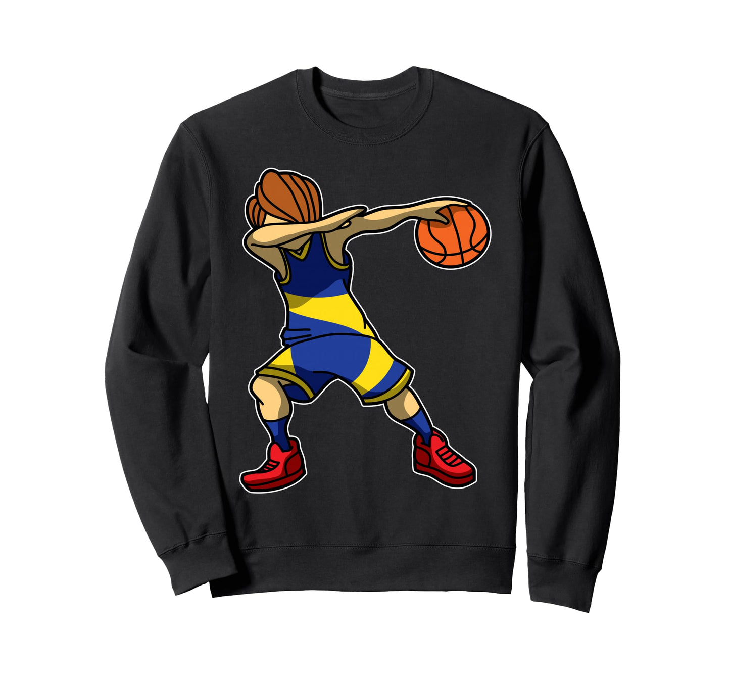 Dabbing Basketball Player Sports Gift Sweatshirt - Aesthetic Graphic Unisex - T-Shirt, Sweatshirt, Hoodie