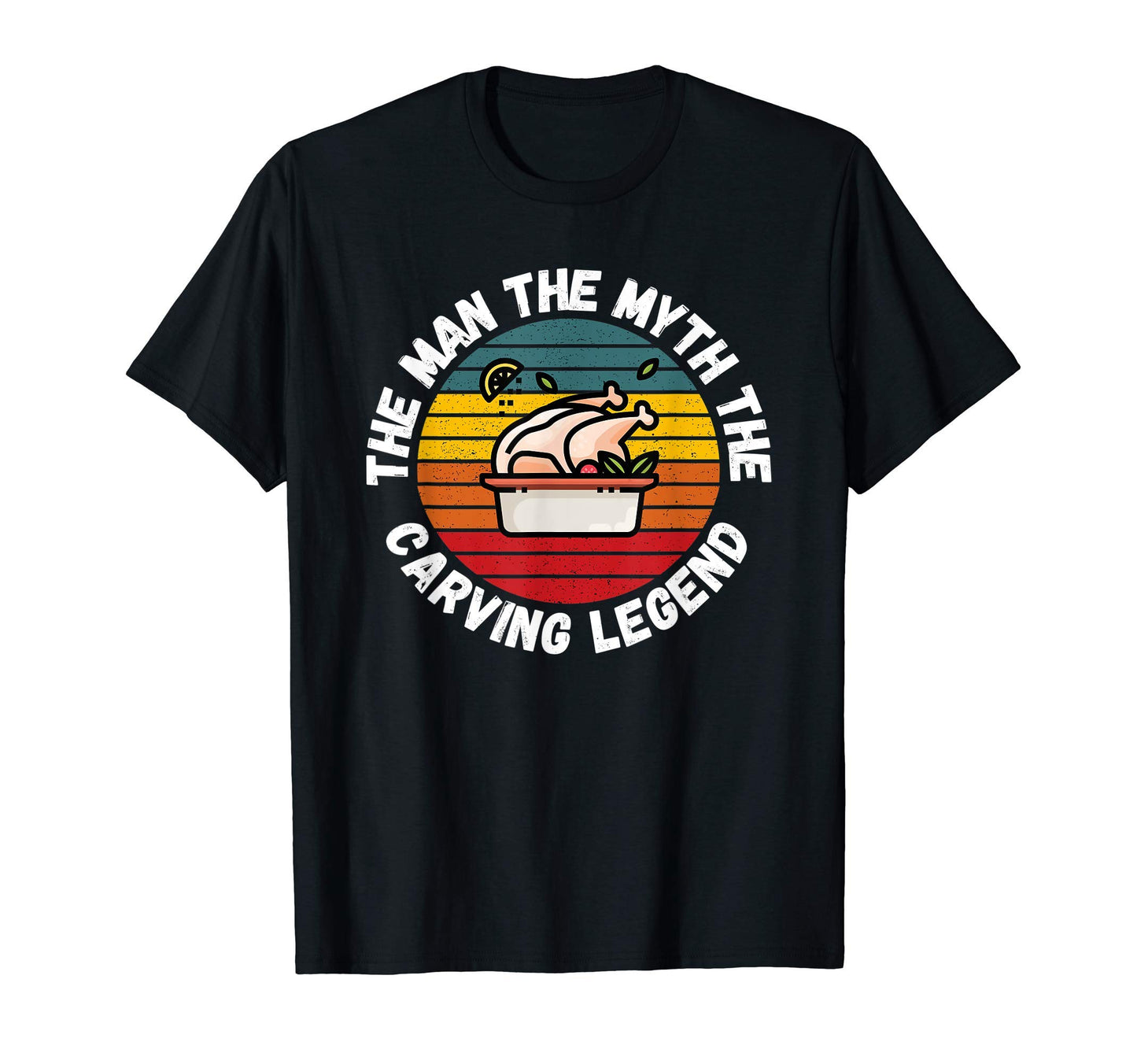 Mens Funny Happy Thanksgiving Myth T-Shirt - Aesthetic Graphic for Adults - T-Shirt, Sweatshirt, Hoodie