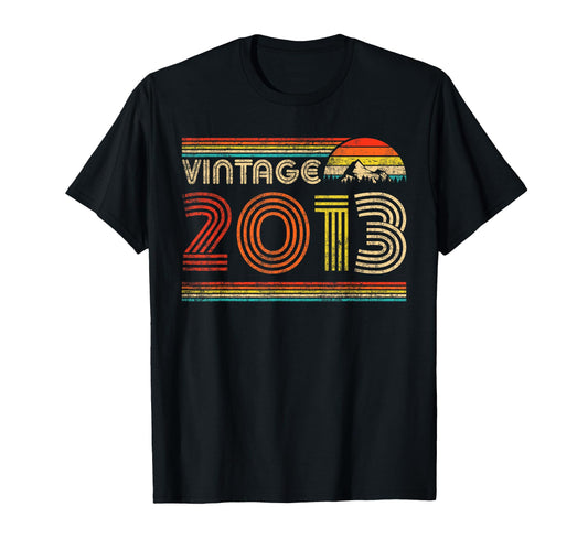 2013 2013 Year Birthday T-Shirt - Casual Everyday Wear for Adults - T-Shirt, Sweatshirt, Hoodie