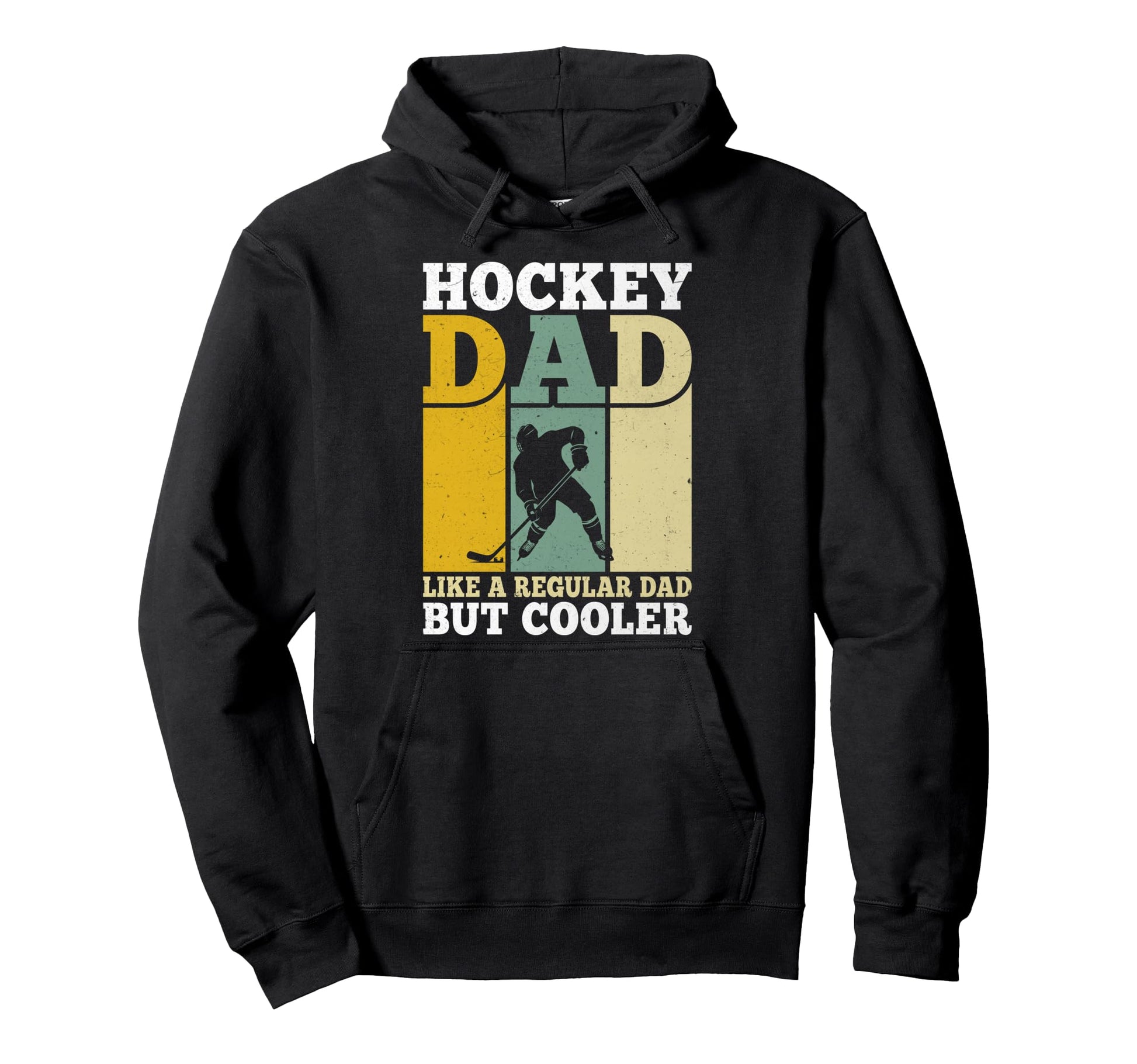 Hockey Dad Like Regular Dad But Hoodie - Aesthetic Graphic for Adults - T-Shirt, Sweatshirt, Hoodie