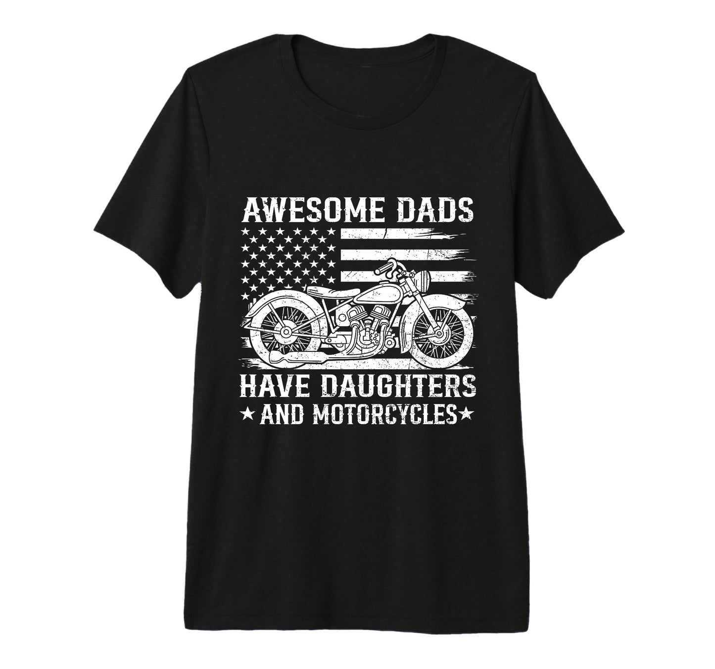 Mens Awesome Dads Have Daughters T-Shirt - Casual Everyday Wear for Adults - T-Shirt, Sweatshirt, Hoodie