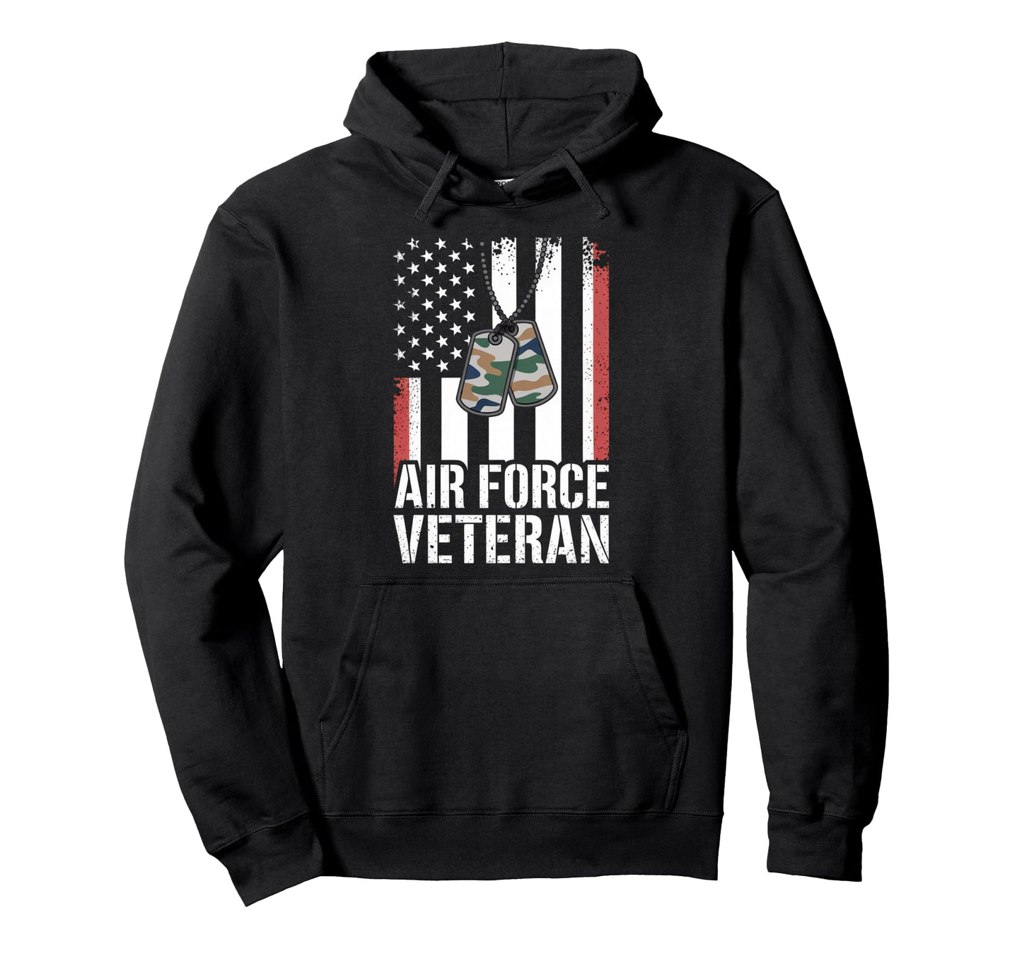 Air Force Veteran Us American Flag Hoodie - Aesthetic Graphic for Adults - T-Shirt, Sweatshirt, Hoodie