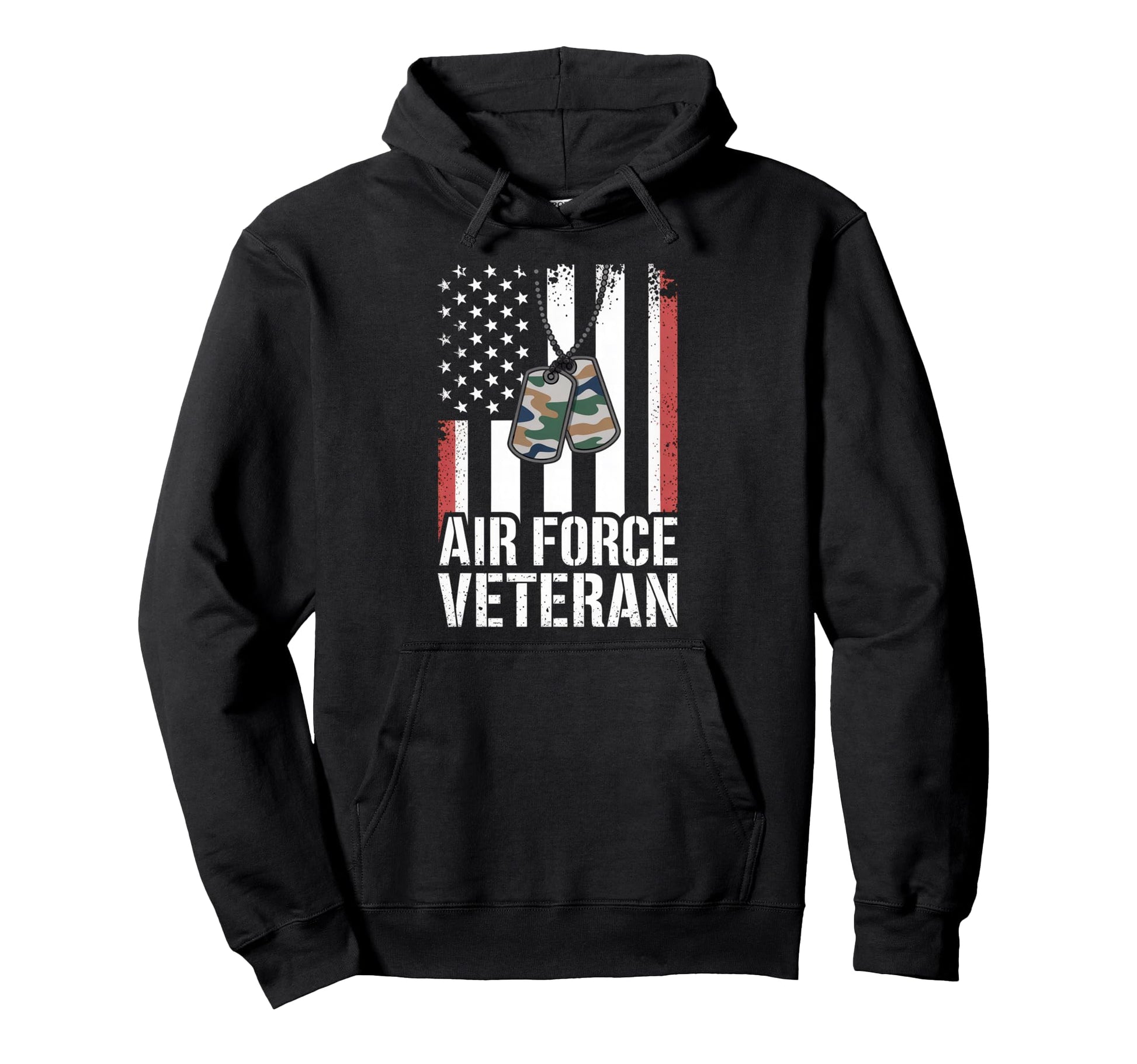Air Force Veteran Us American Flag Hoodie - Aesthetic Graphic for Adults - T-Shirt, Sweatshirt, Hoodie