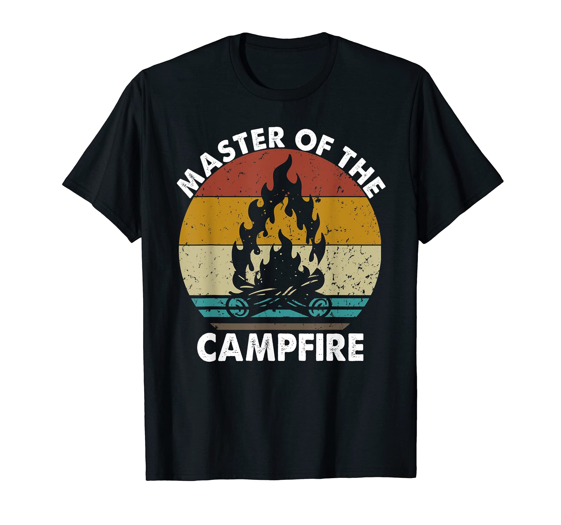 Master Campfire Camping Camper Dad Outdoor T-Shirt - Trendy Graphic Unisex - T-Shirt, Sweatshirt, Hoodie