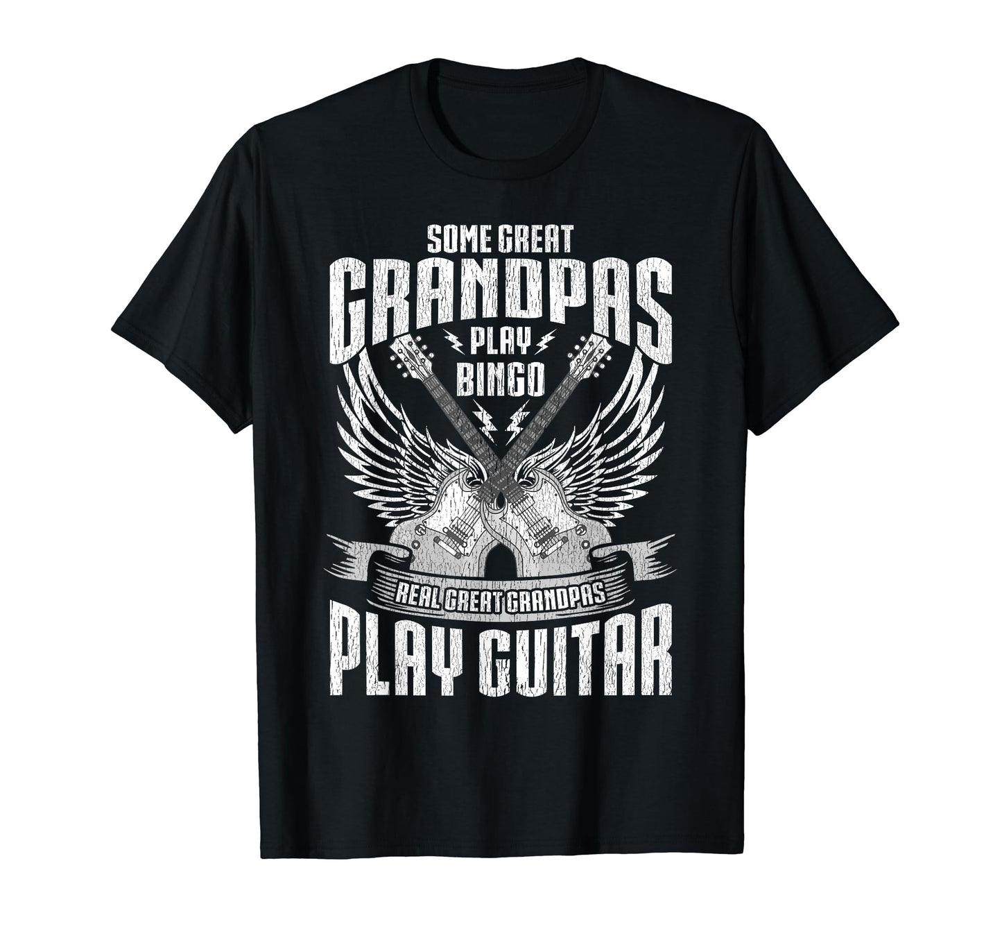 Great Grandpa Grandfather Guitar T-Shirt - Trendy Graphic Men Women - T-Shirt, Sweatshirt, Hoodie