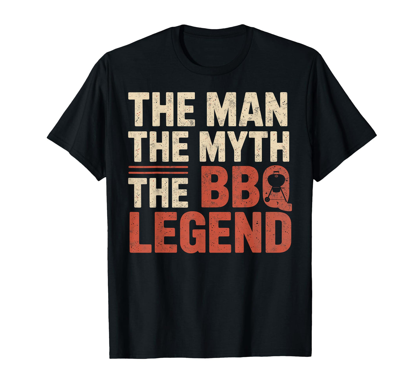 Myth Barbeque Legend Dad Funny Bbq T-Shirt - Custom Art Print Men Women - T-Shirt, Sweatshirt, Hoodie