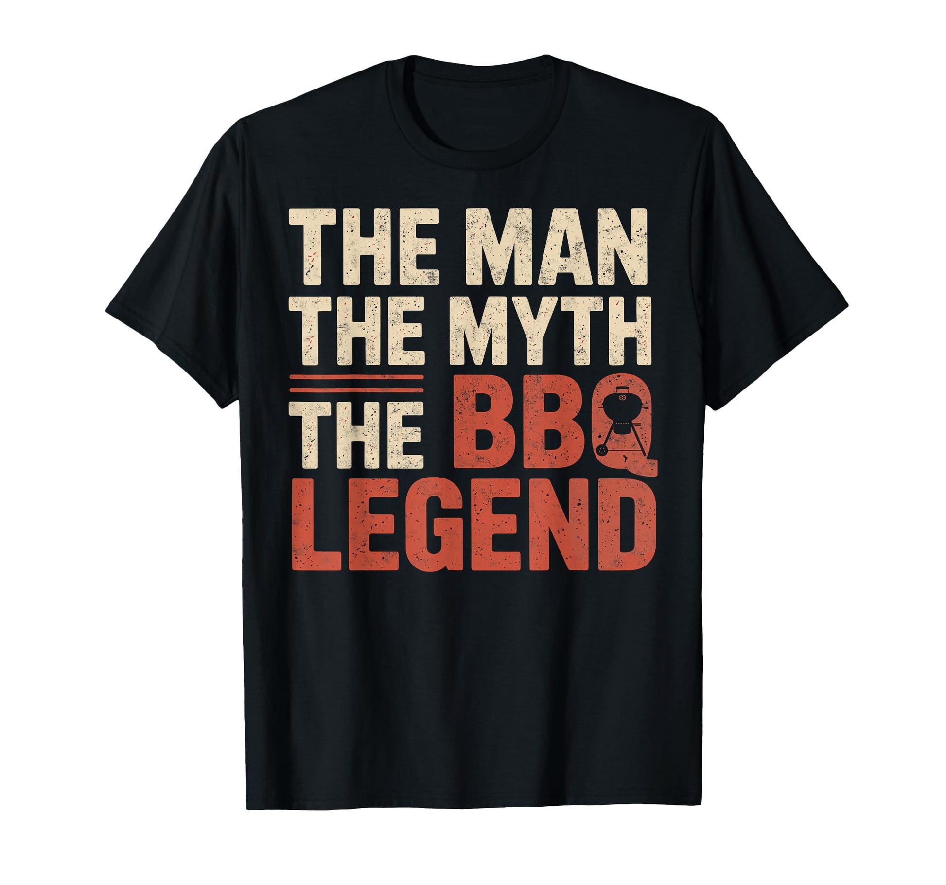 Myth Barbeque Legend Dad Funny Bbq T-Shirt - Custom Art Print Men Women - T-Shirt, Sweatshirt, Hoodie