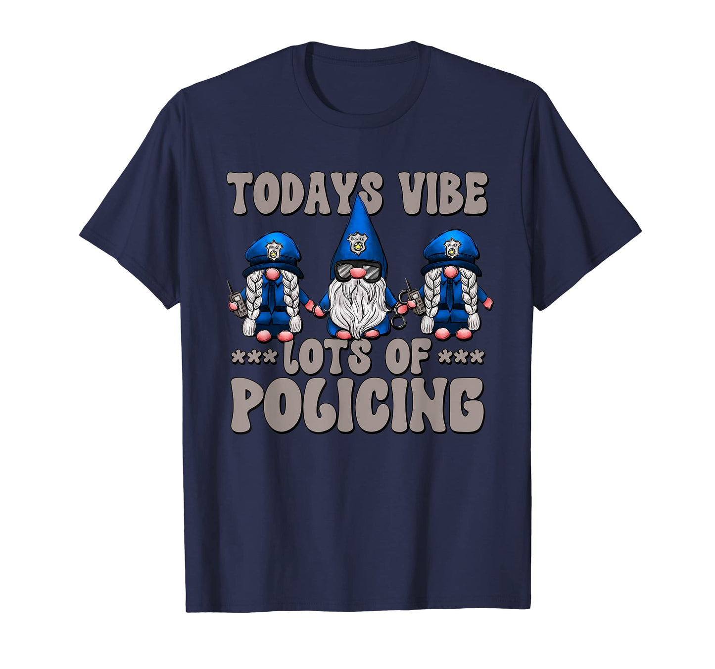 Funny Police Officer Dad And Police Mom T-Shirt - Custom Art Print Unisex - T-Shirt, Sweatshirt, Hoodie