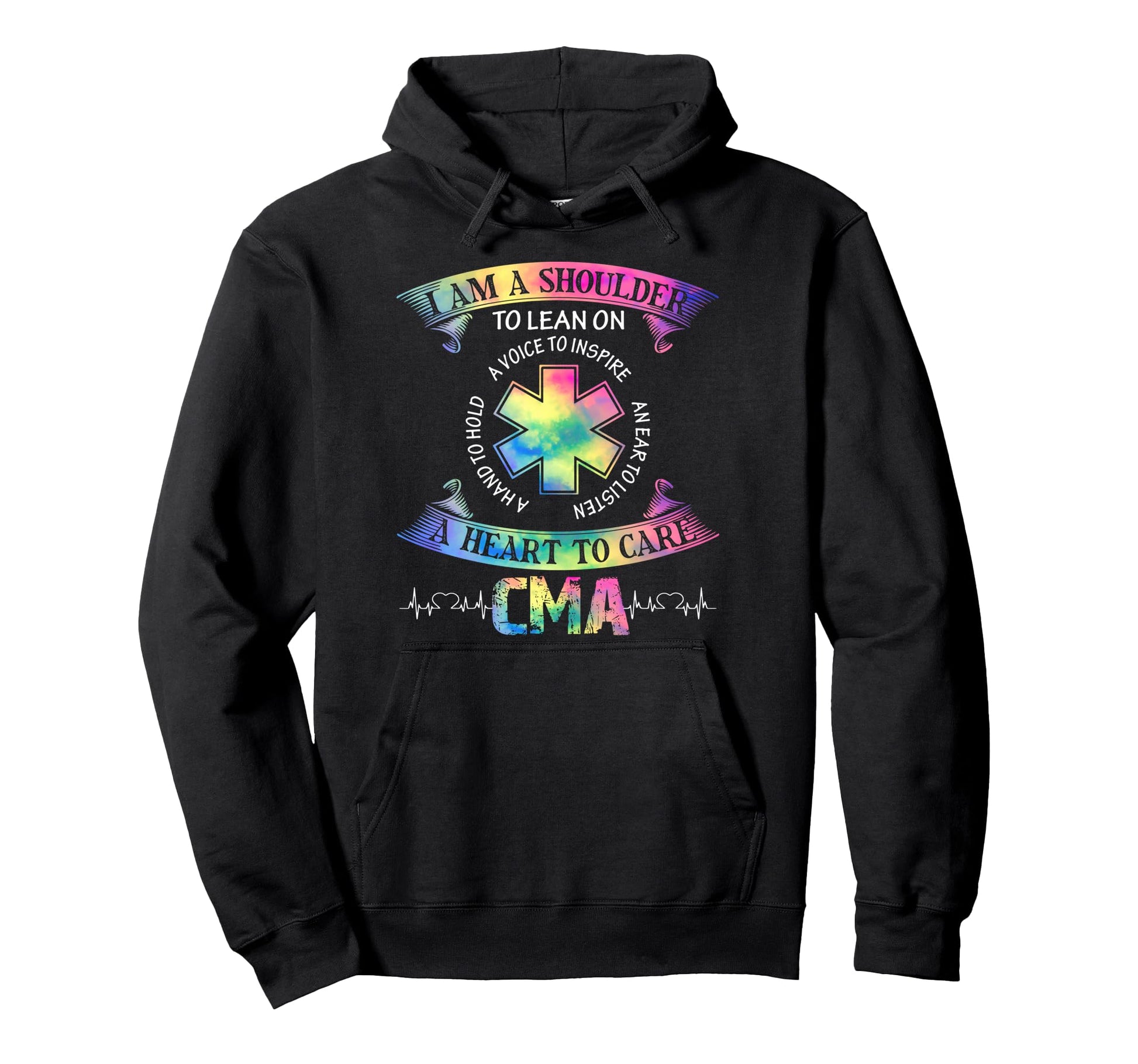 Cma Squad Appreciation Day Gift Tie Dye Work Hoodie - Trendy Graphic Unisex - T-Shirt, Sweatshirt, Hoodie