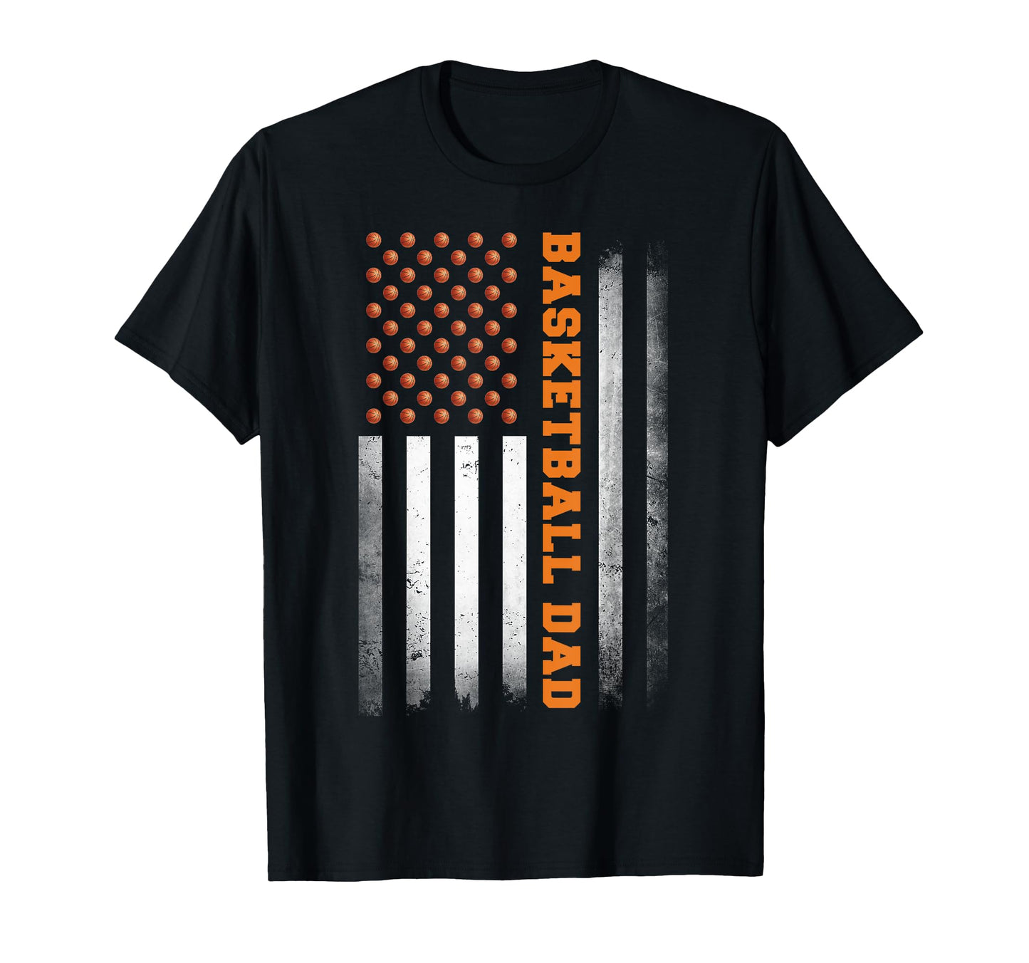 Basketball Dad Usa Us Flag Basketball T-Shirt - Streetwear Style Unisex - T-Shirt, Sweatshirt, Hoodie