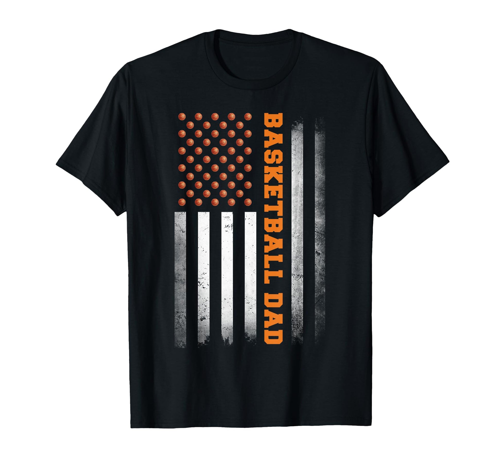 Basketball Dad Usa Us Flag Basketball T-Shirt - Streetwear Style Unisex - T-Shirt, Sweatshirt, Hoodie