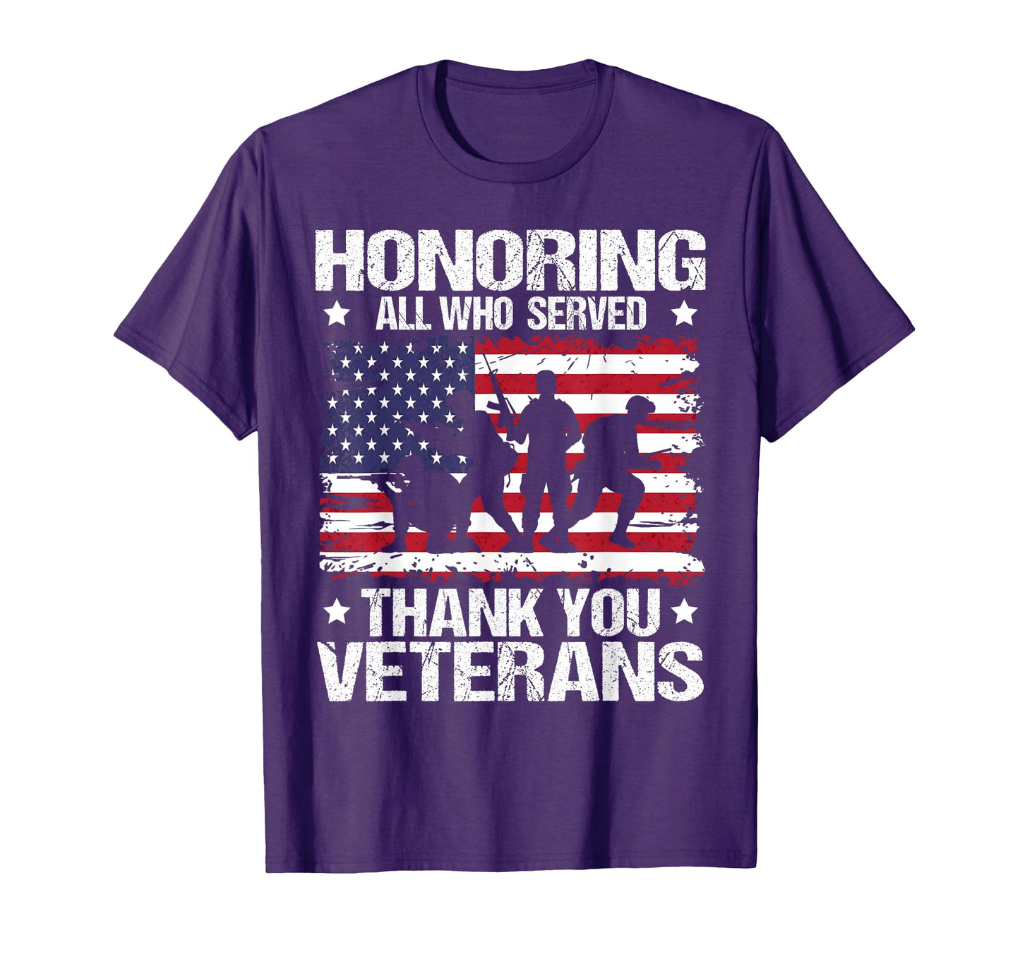 Honoring All Who Served Thank You T-Shirt - Aesthetic Graphic Men Women - T-Shirt, Sweatshirt, Hoodie