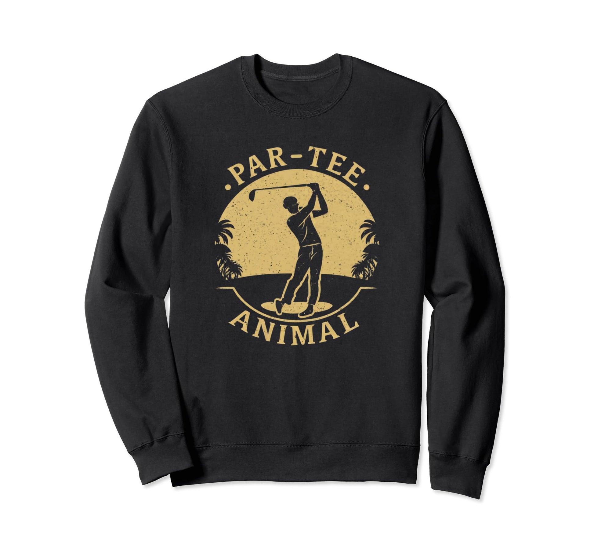 Par Animal Funny Golf Golfer Lets Par Sweatshirt - Graphic Print Unisex - T-Shirt, Sweatshirt, Hoodie