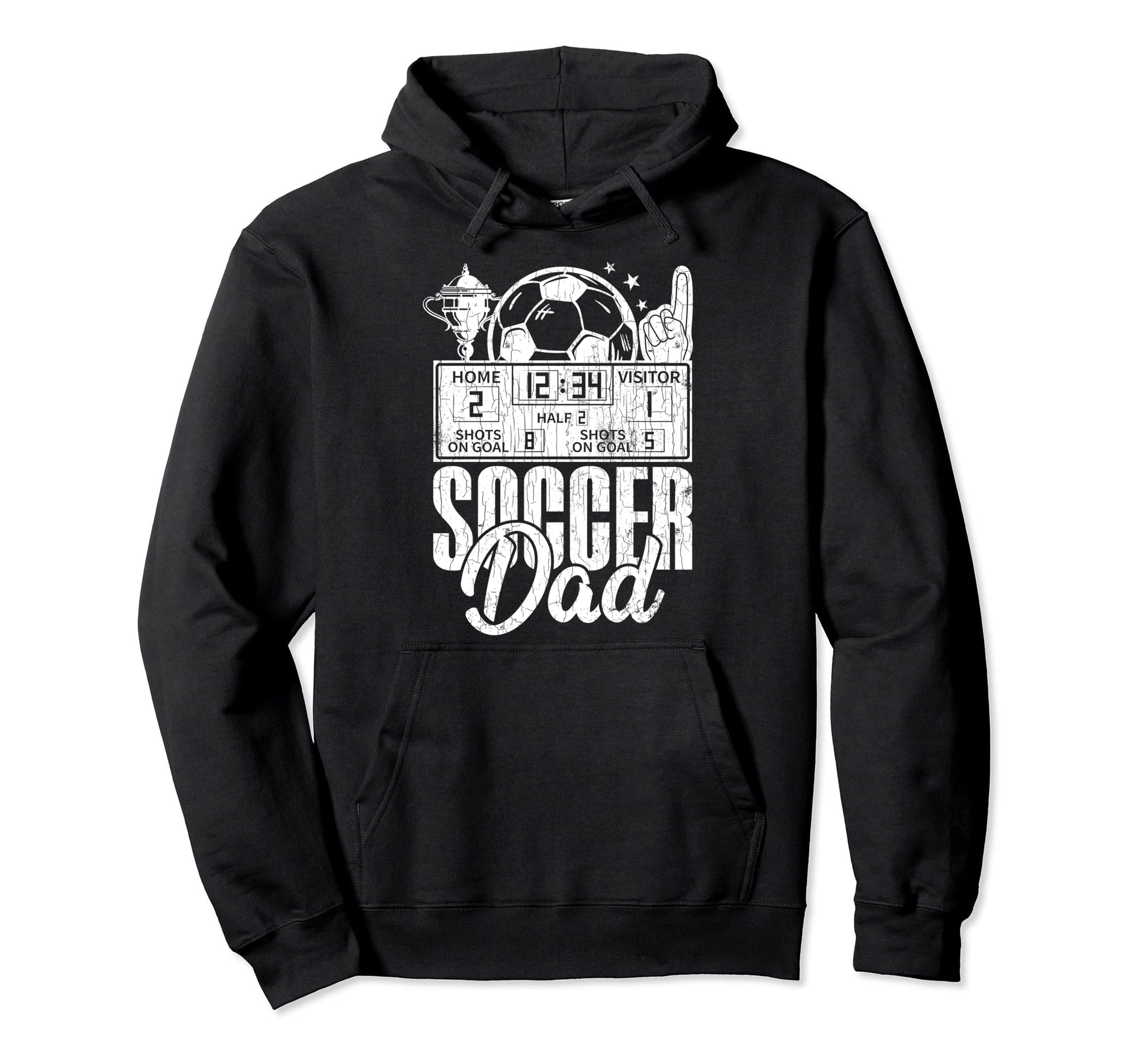 Soccer Dad Funny Player Coach Sports Hoodie - Trendy Graphic Men Women - T-Shirt, Sweatshirt, Hoodie