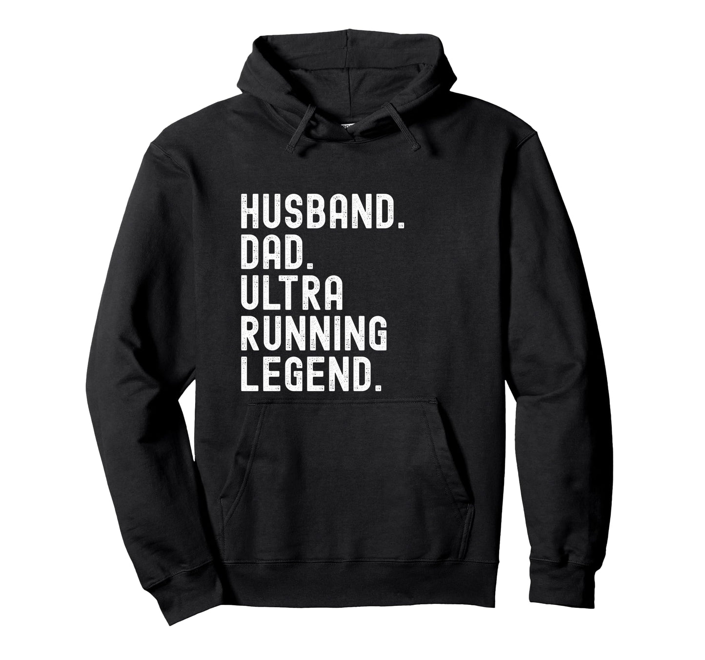 Husband Dad Ultra Running Legend Runner Hoodie - Minimalist Print Unisex - T-Shirt, Sweatshirt, Hoodie