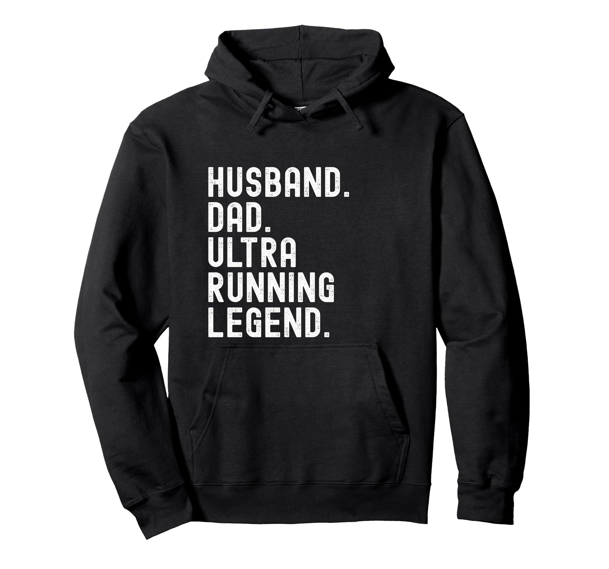 Husband Dad Ultra Running Legend Runner Hoodie - Minimalist Print Unisex - T-Shirt, Sweatshirt, Hoodie