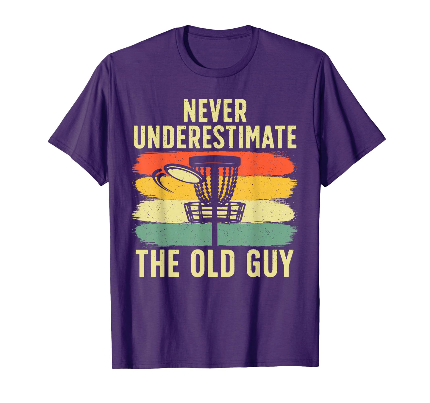 Disc Golf Dad Grandpa Disc Golf T-Shirt - Minimalist Print Men Women - T-Shirt, Sweatshirt, Hoodie