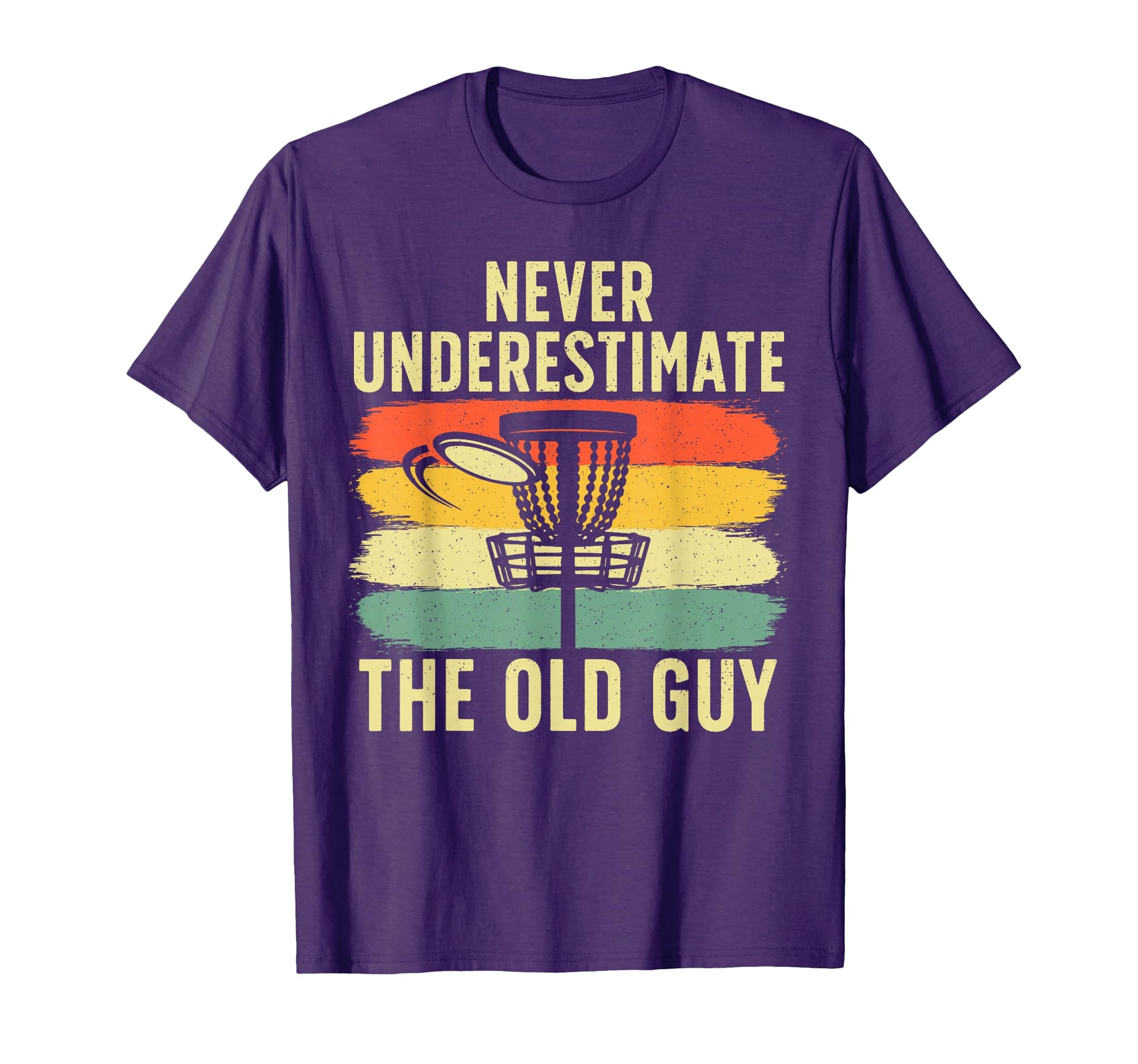 Disc Golf Dad Grandpa Disc Golf T-Shirt - Minimalist Print Men Women - T-Shirt, Sweatshirt, Hoodie