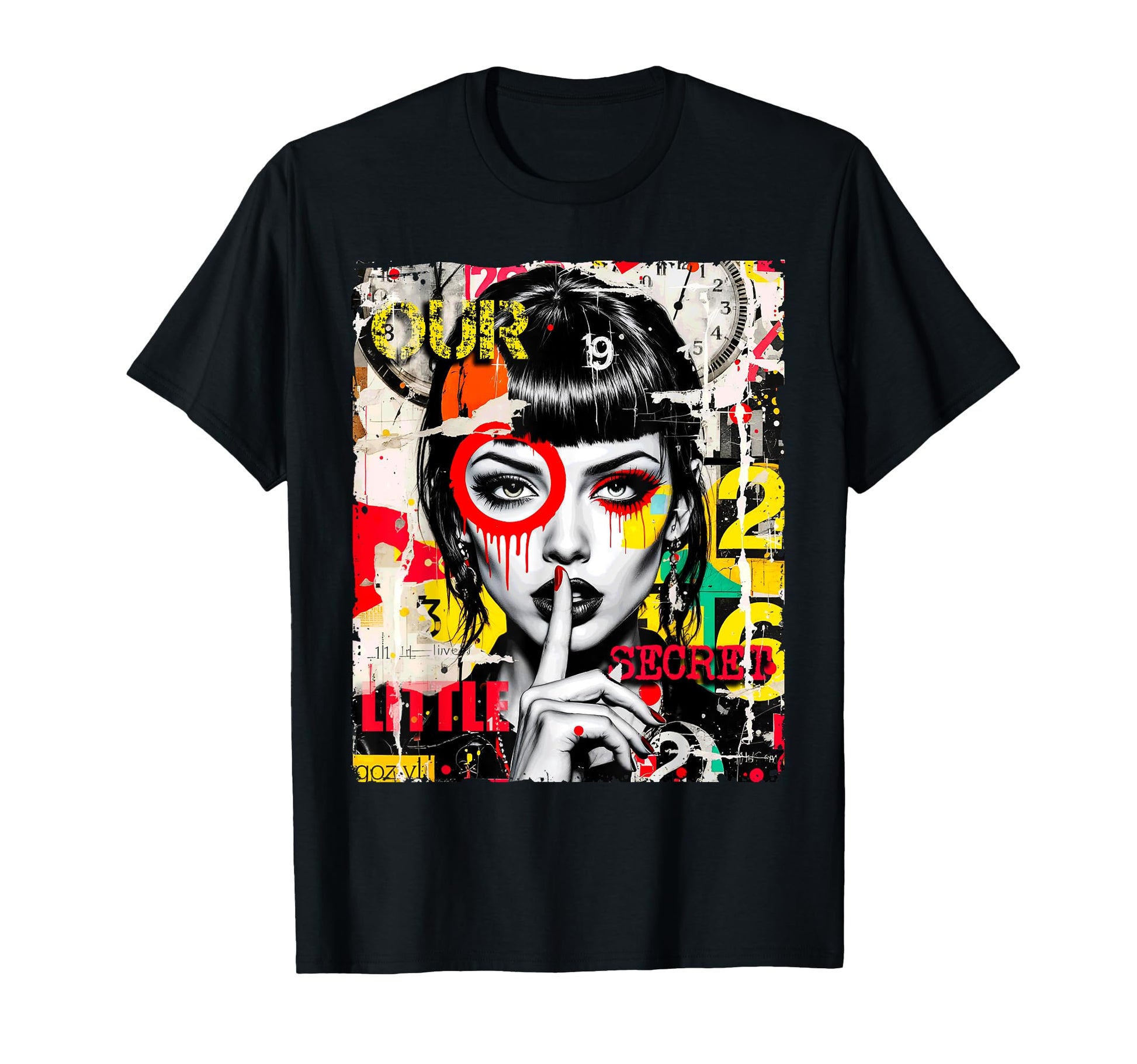 Grunge Pop Art Punk Street Art 90S T-Shirt - Unique Graphic Unisex - T-Shirt, Sweatshirt, Hoodie