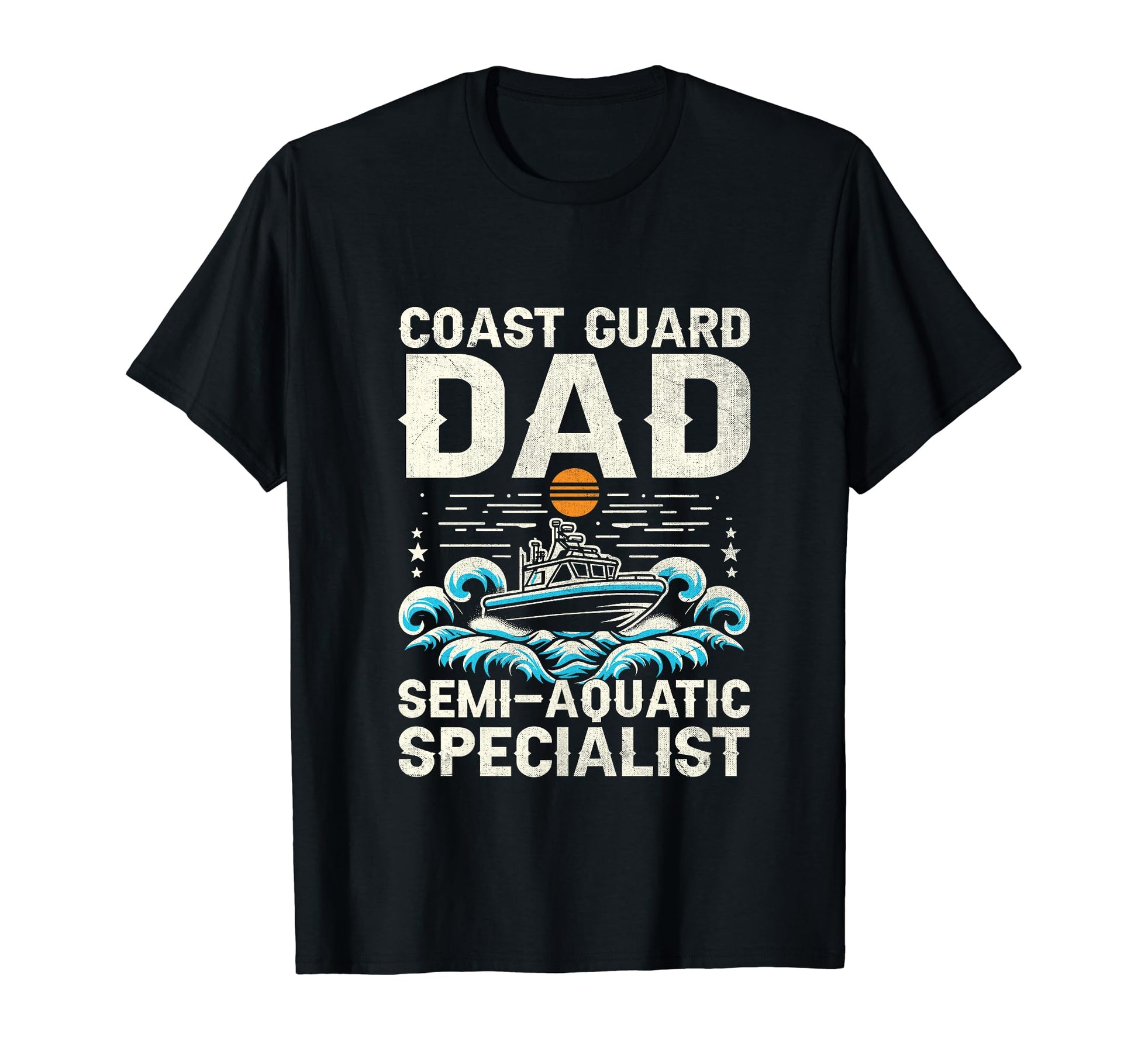 Coast Guard Dad Funny Proud Uscg T-Shirt - Novelty Apparel for Adults - T-Shirt, Sweatshirt, Hoodie
