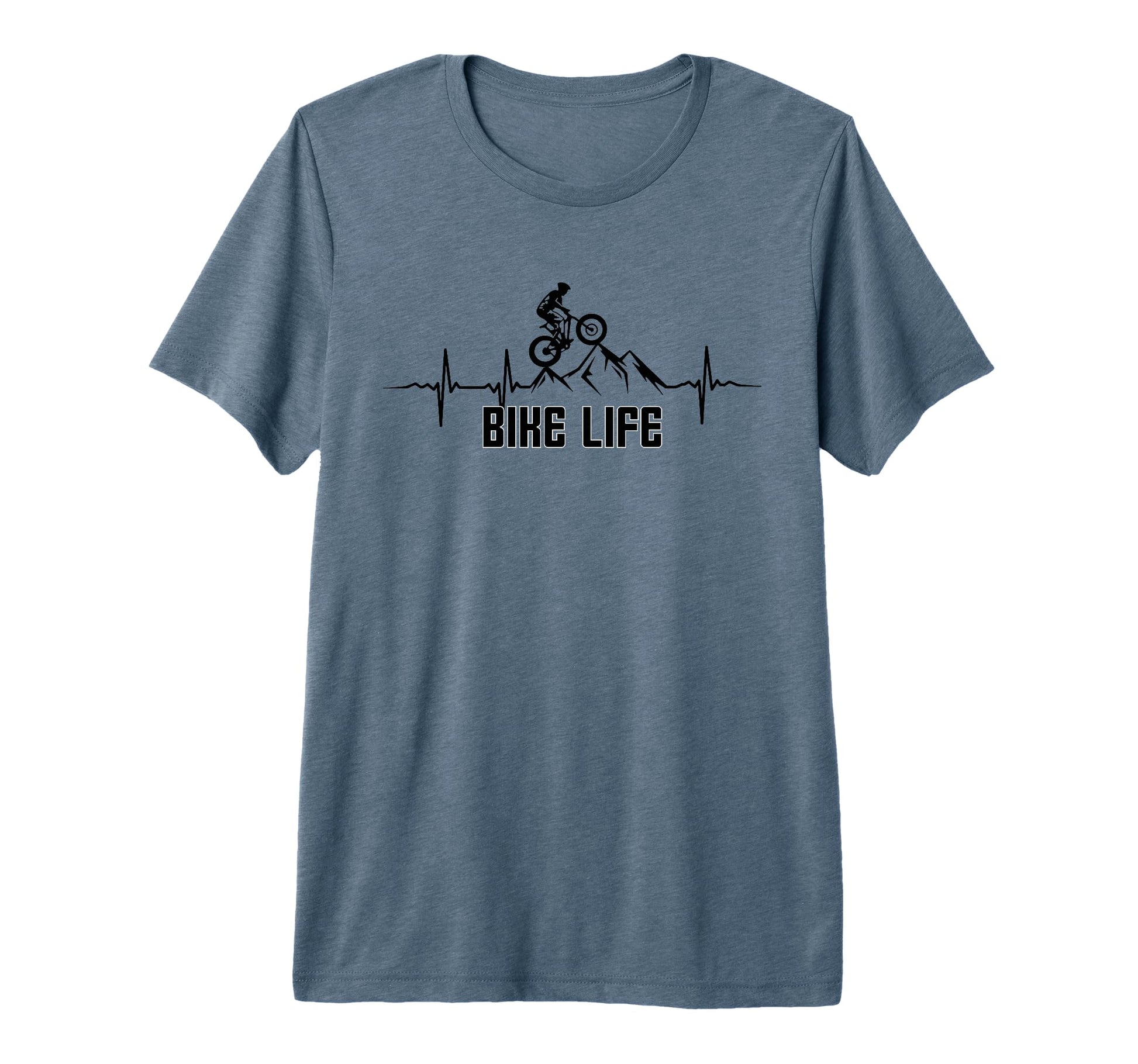Bike Life Cycling Sport Mtb Mountain T-Shirt - Trendy Graphic for Adults - T-Shirt, Sweatshirt, Hoodie