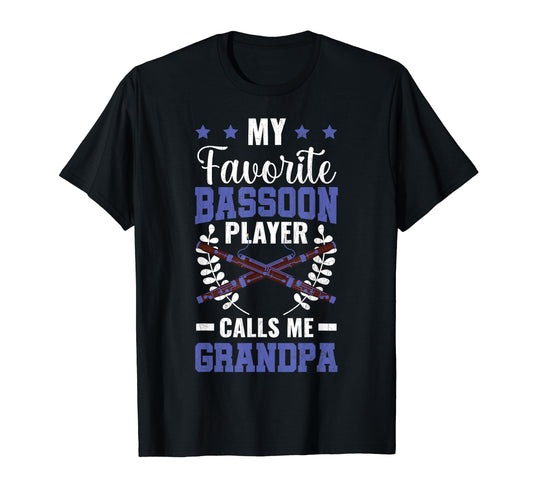 Bassoon Player Calls Me Dad Funny T-Shirt - Minimalist Print for Adults - T-Shirt, Sweatshirt, Hoodie