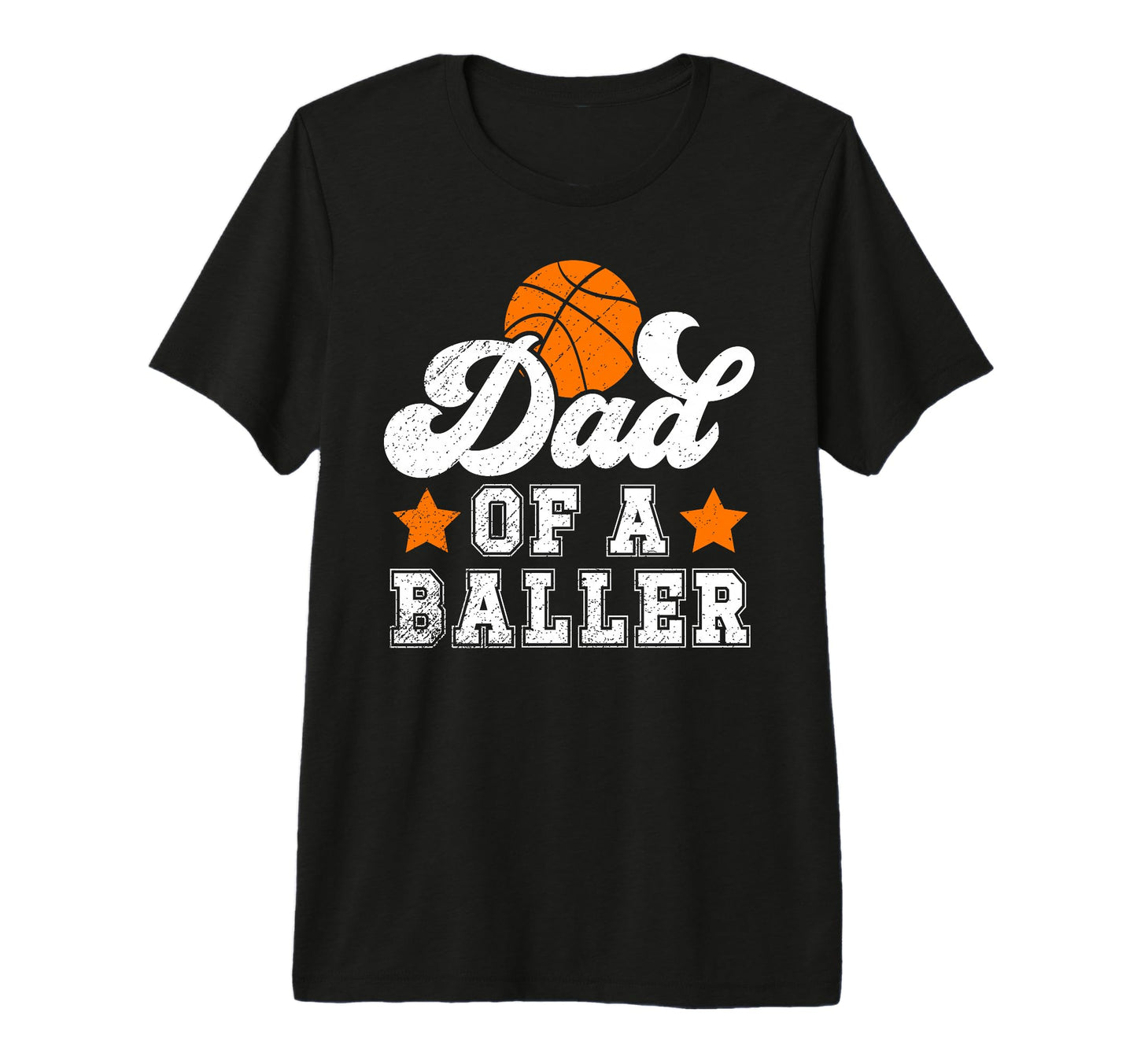 Mens Dad Baller Basketball Dad T-Shirt - Streetwear Style for Adults - T-Shirt, Sweatshirt, Hoodie