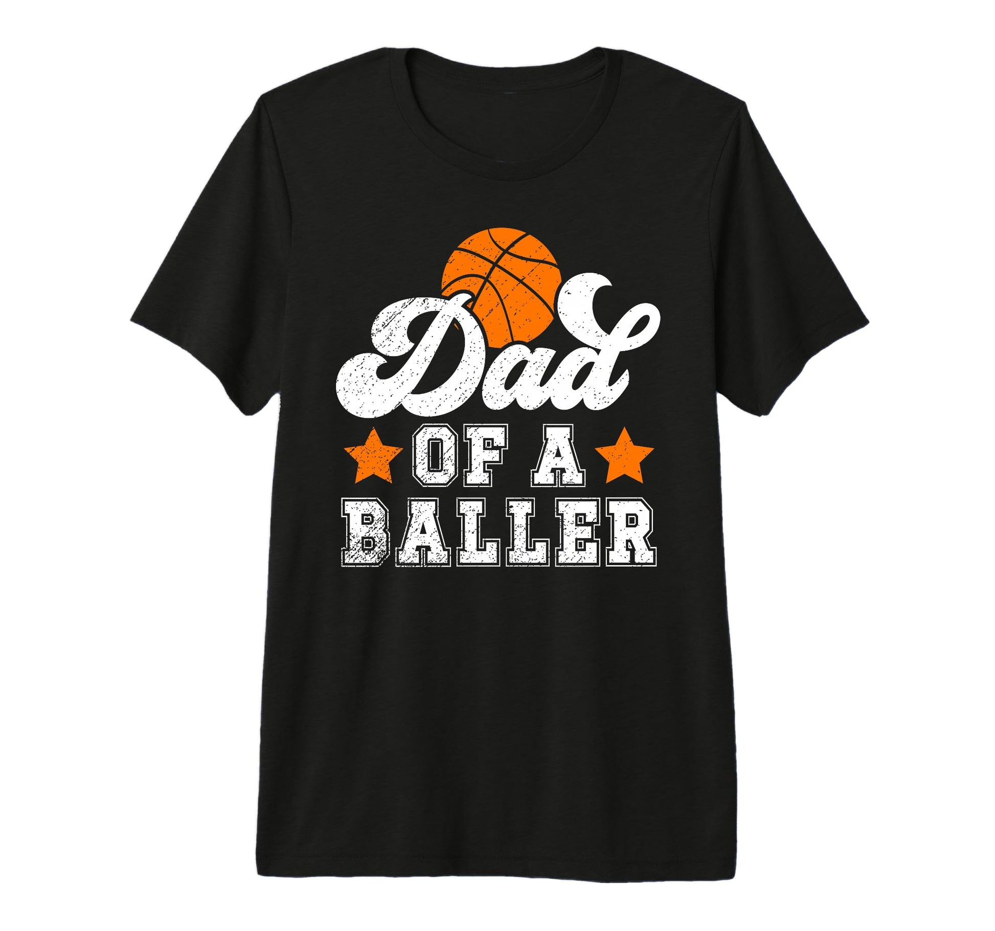 Mens Dad Baller Basketball Dad T-Shirt - Streetwear Style for Adults - T-Shirt, Sweatshirt, Hoodie