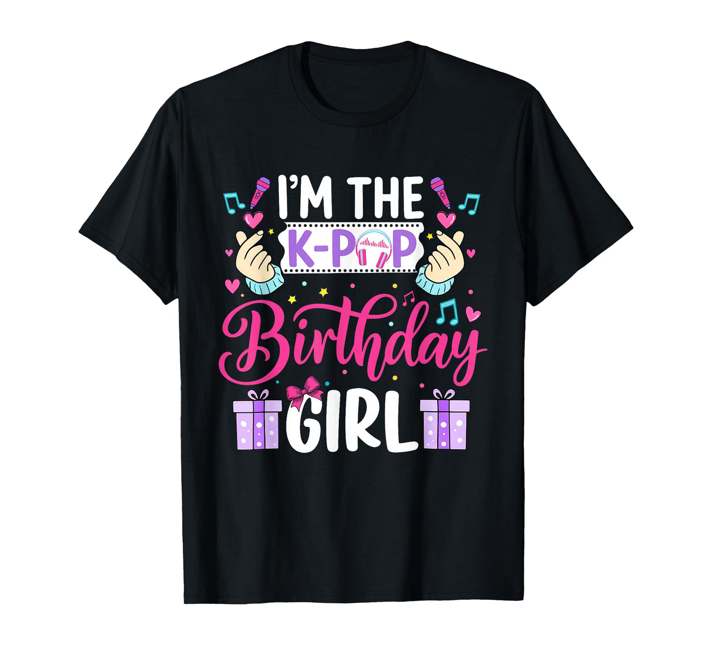 Im K Pop Birthday Korean Pop Birthday T-Shirt - Trendy Graphic Men Women - T-Shirt, Sweatshirt, Hoodie