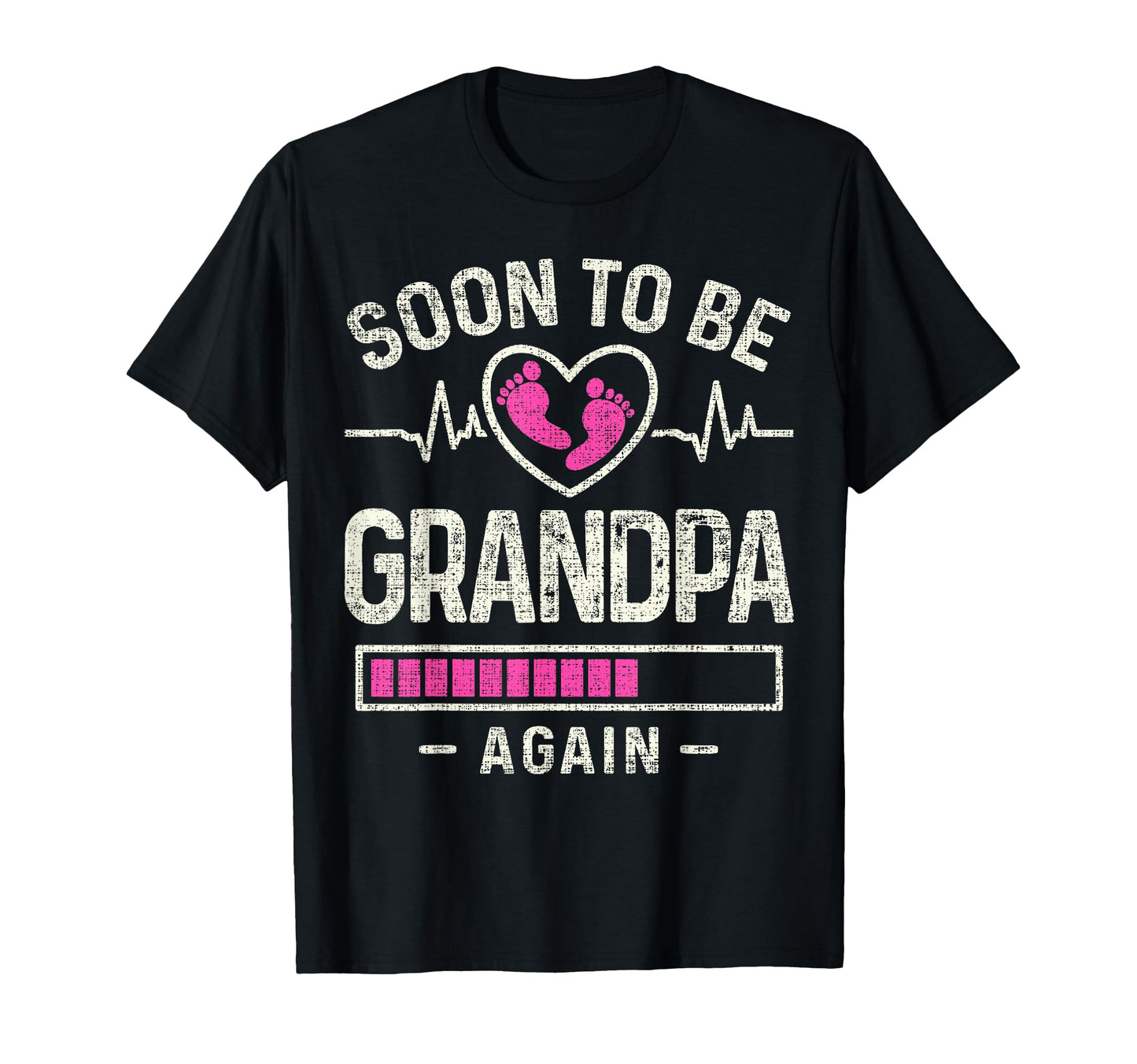 Soon To Be Grandpa Again Expecting T-Shirt - Trendy Graphic Unisex - T-Shirt, Sweatshirt, Hoodie