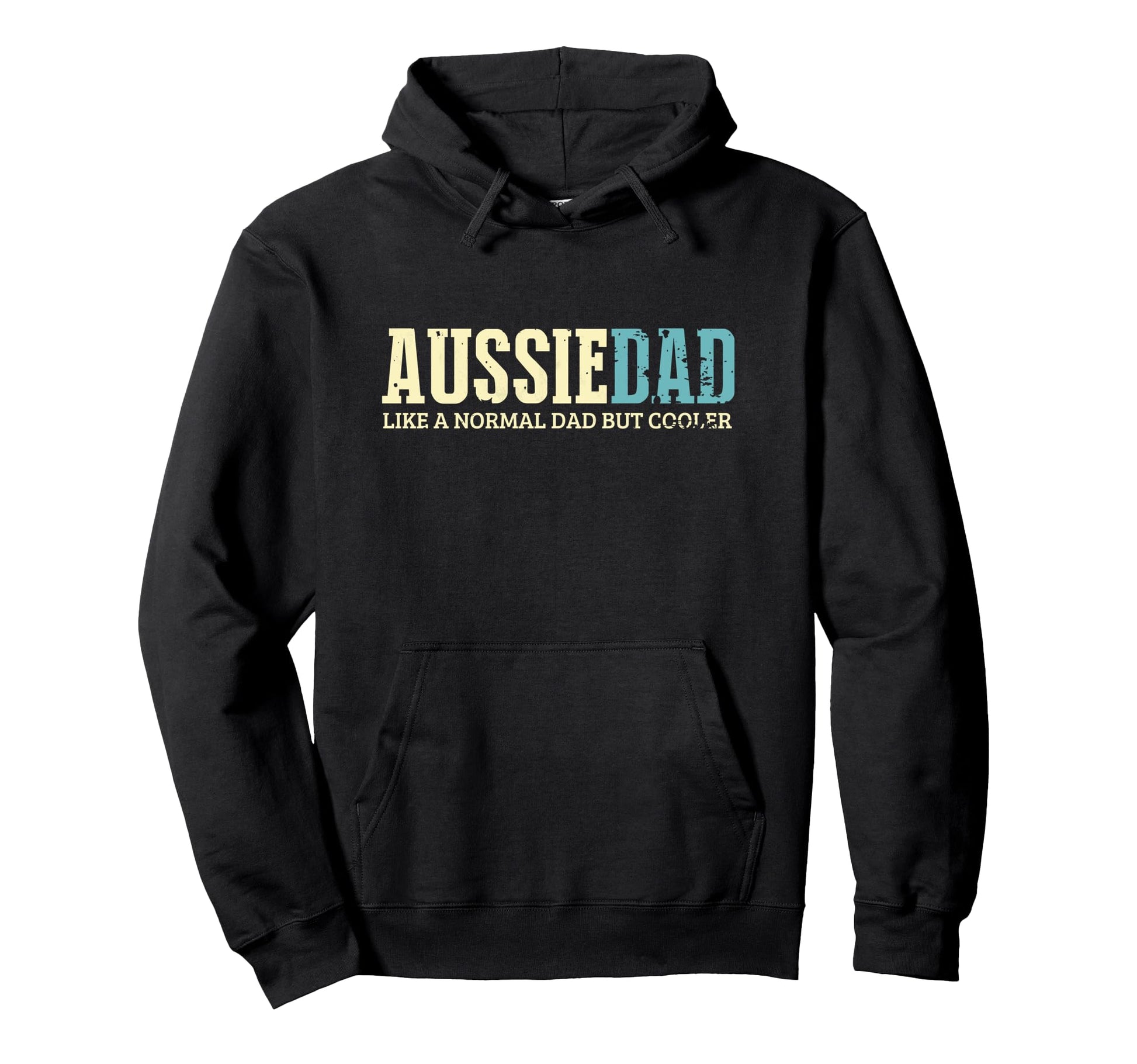 Aussie Dad Like Normal Dad But Cooler Dog Hoodie - Custom Art Print Unisex - T-Shirt, Sweatshirt, Hoodie