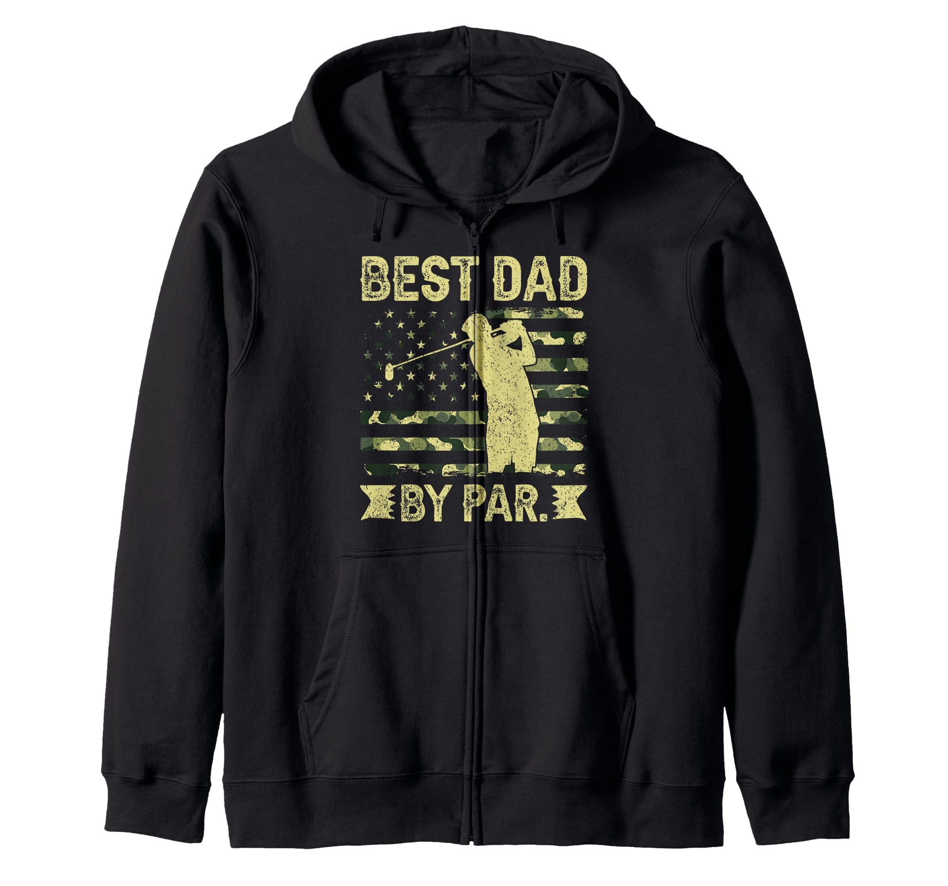 Best Dad Par Far Golf Golfer Golfing T-Shirt - Minimalist Print for Adults - T-Shirt, Sweatshirt, Hoodie