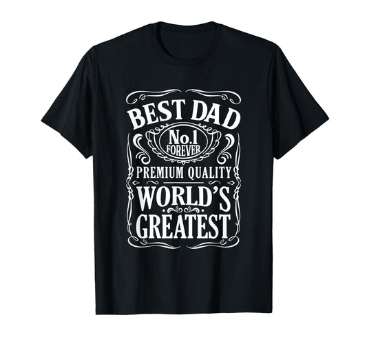Best Dad Worlds Greatest Fathers Day T-Shirt - Streetwear Style for Adults - T-Shirt, Sweatshirt, Hoodie