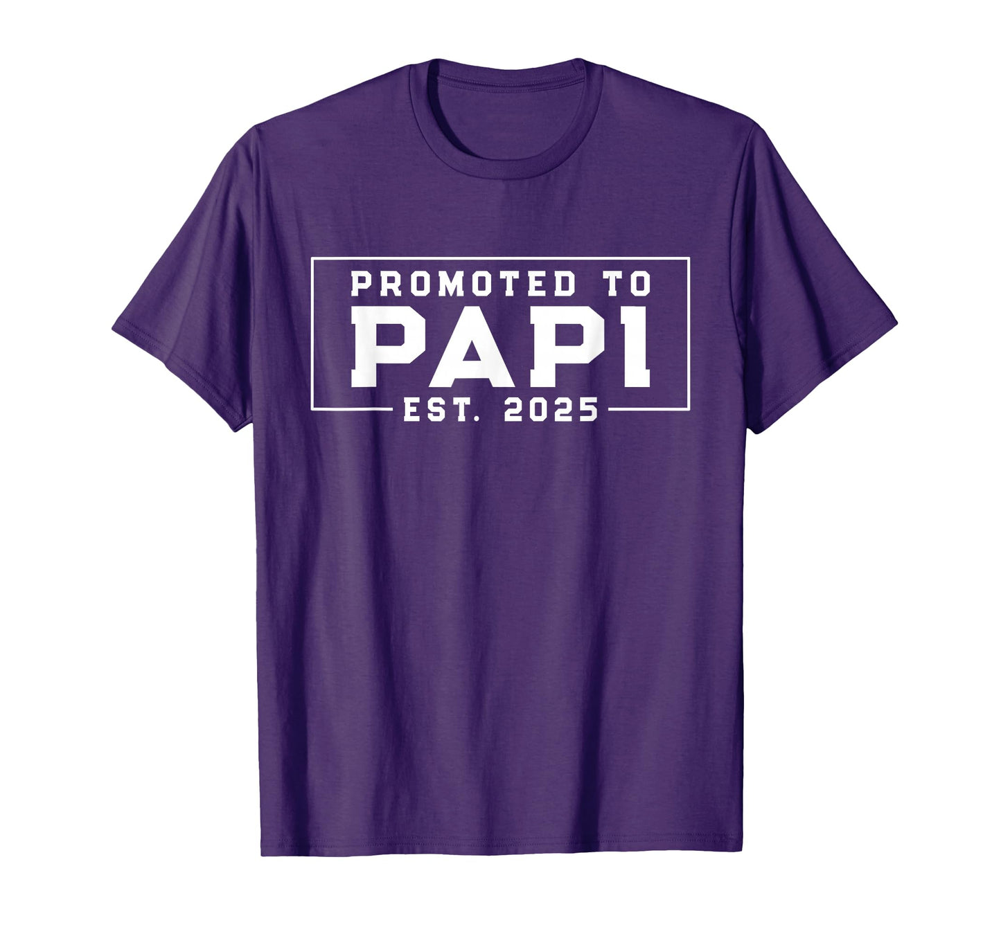 First Time Grandpa Promoted To Papi T-Shirt - Casual Everyday Wear Unisex - T-Shirt, Sweatshirt, Hoodie